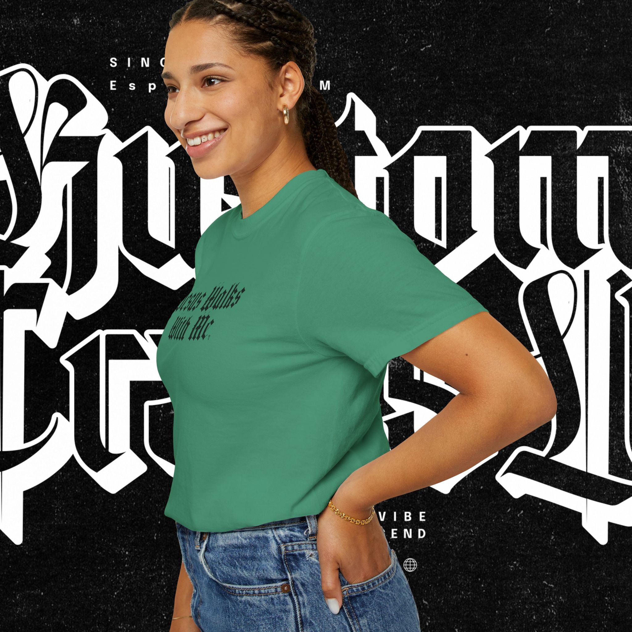 Jesus Walks with Me - Tee