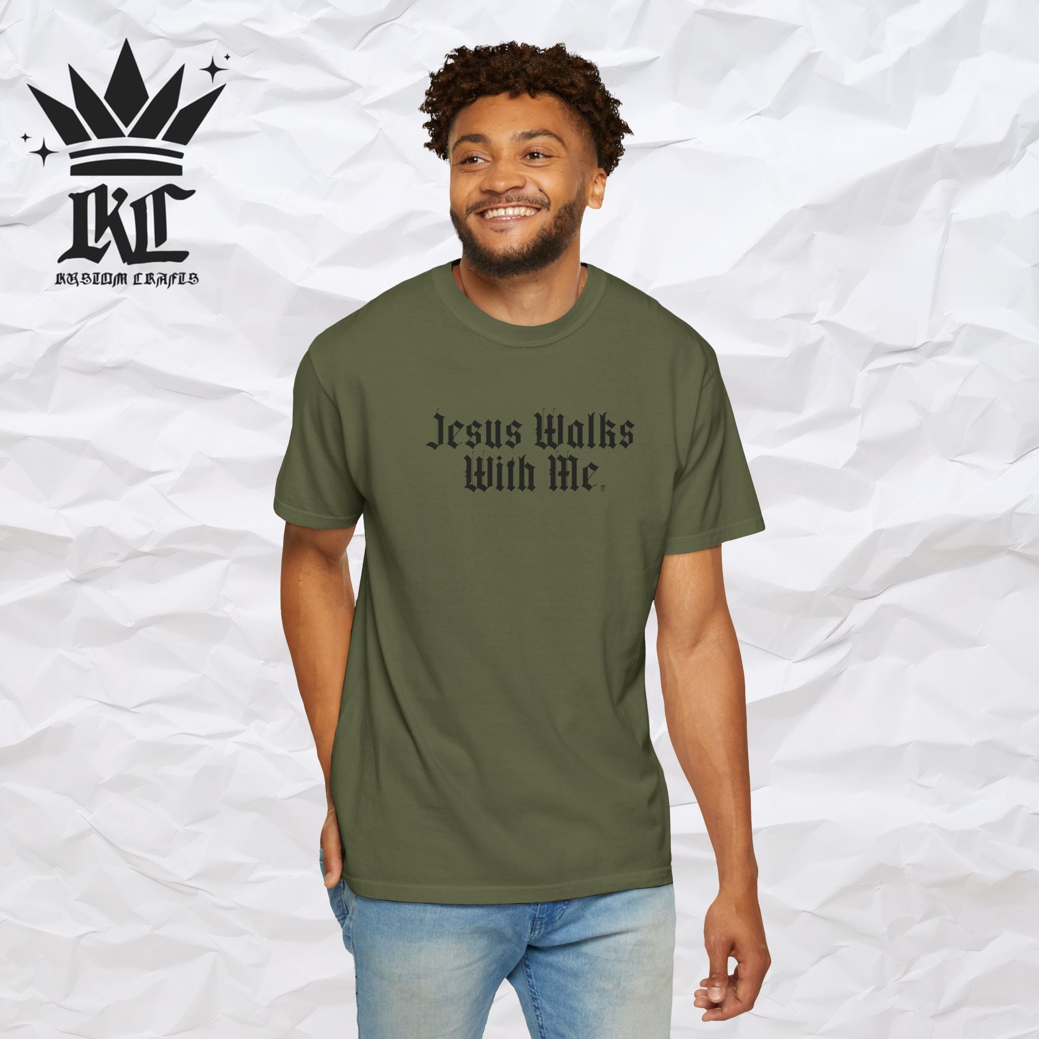 Jesus Walks with Me - Tee