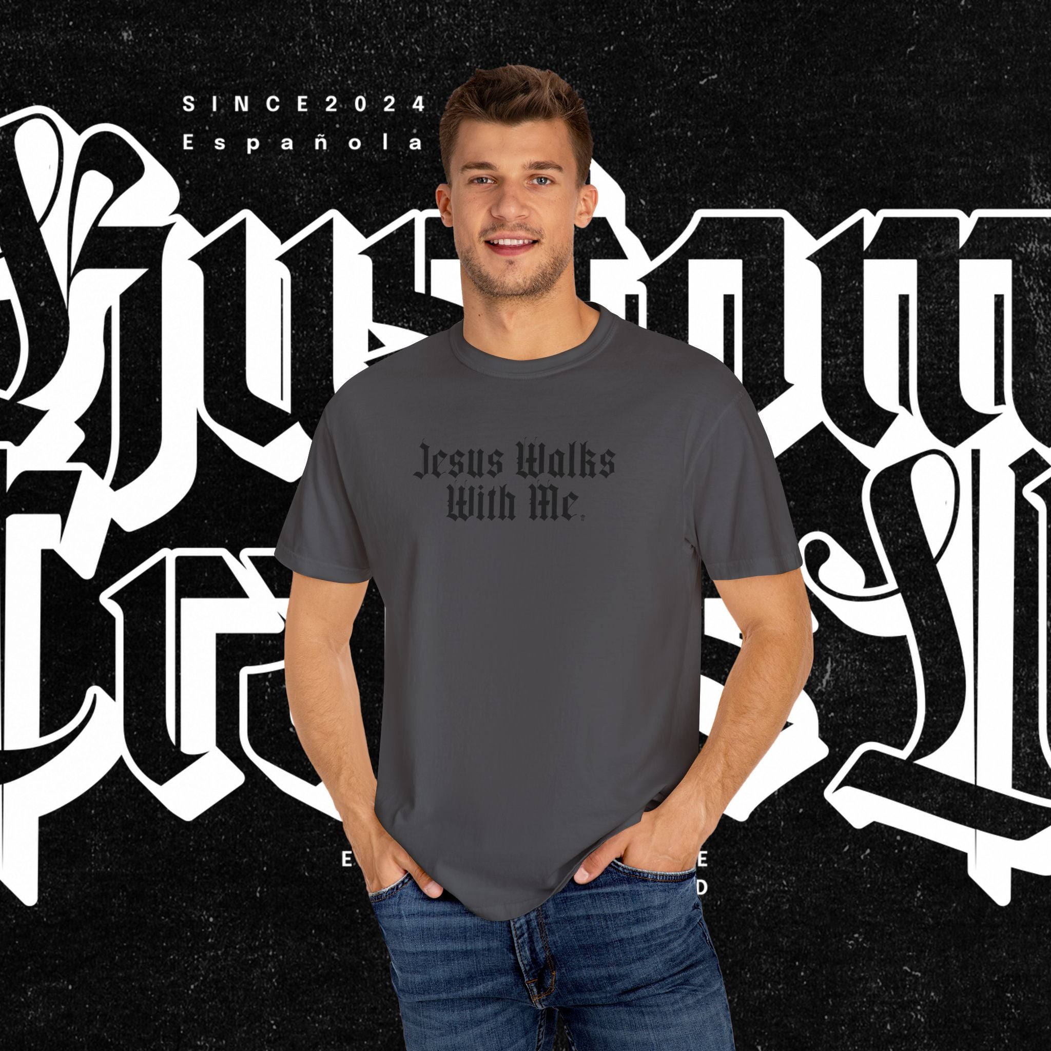 Jesus Walks with Me - Tee