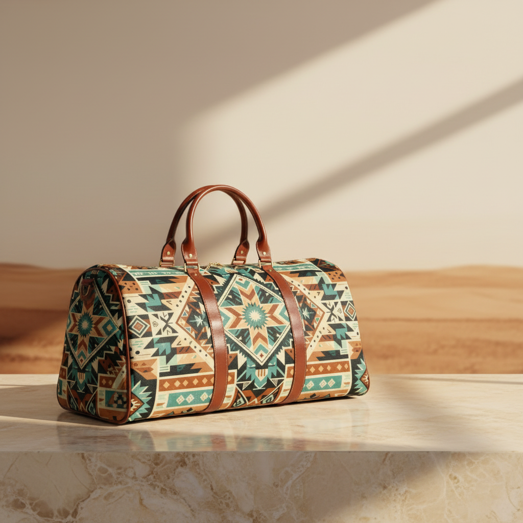 Southwestern Waterproof Travel Duffle Bag