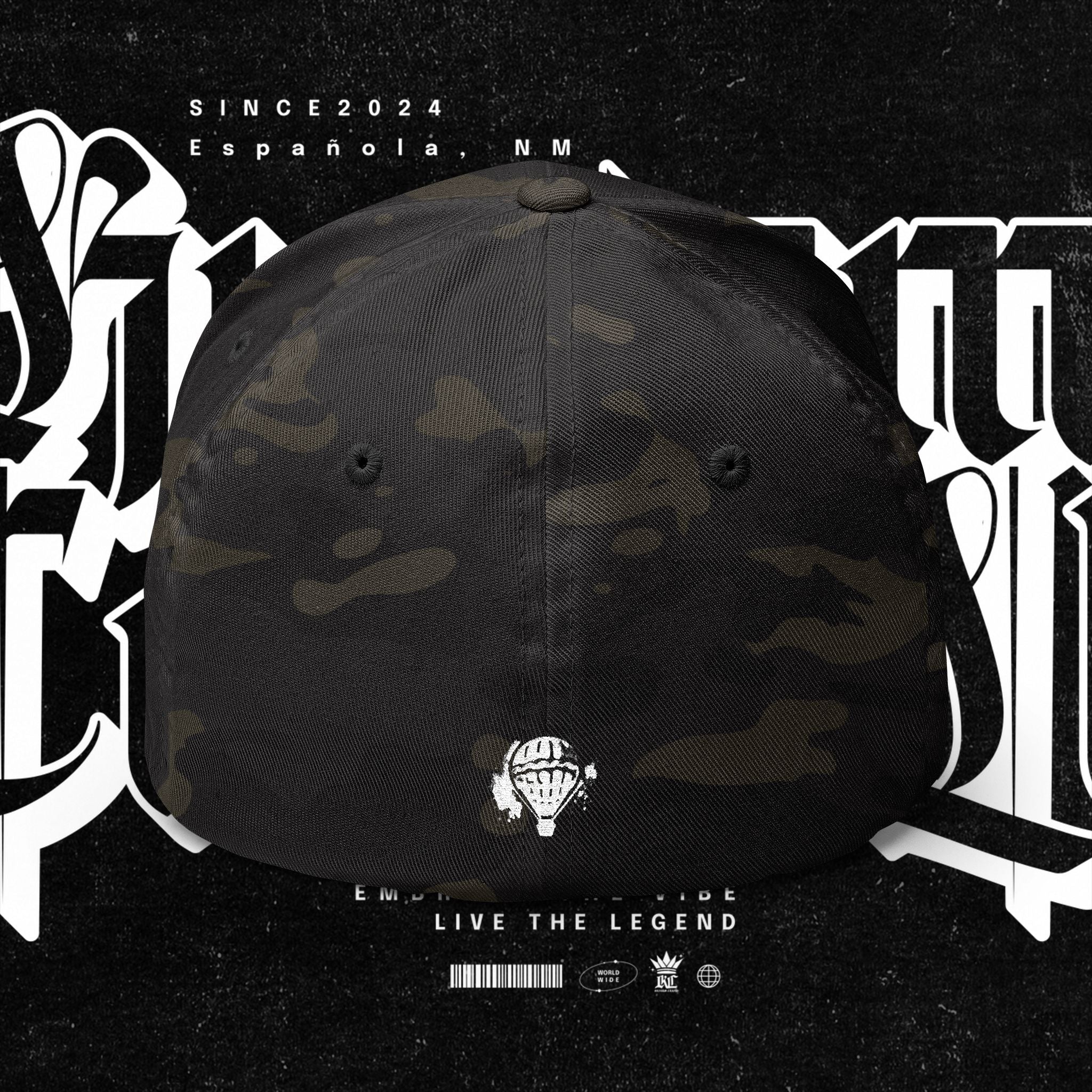 Hot Air Balloon New Mexico Embroidered Hat