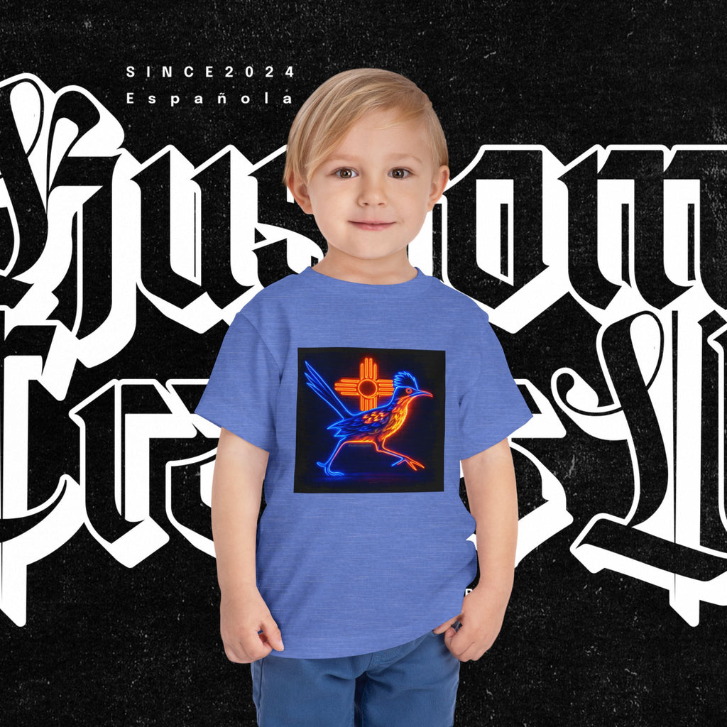 Neon Roadrunner New Mexico - Toddler Tee