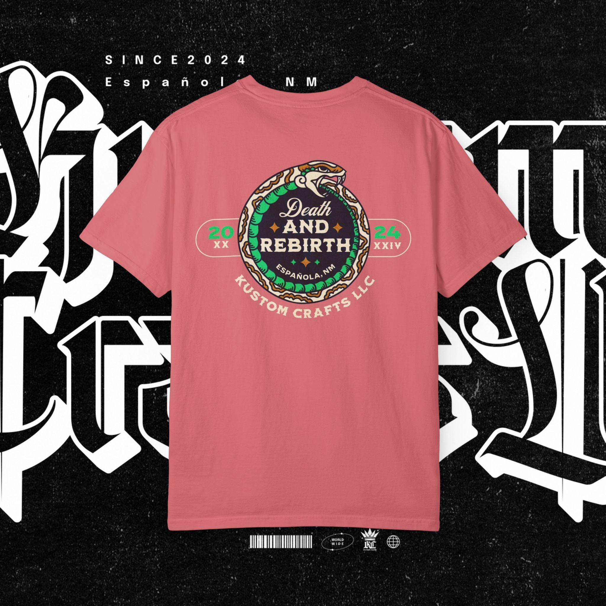 Death and Rebirth Snake Graphic Tee