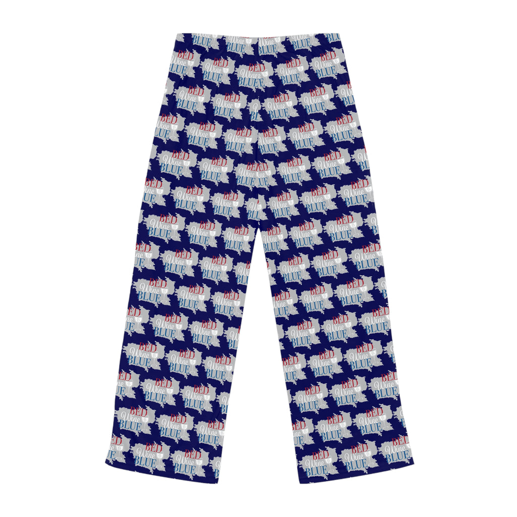 Bed Wine Blue - Pajama Pants