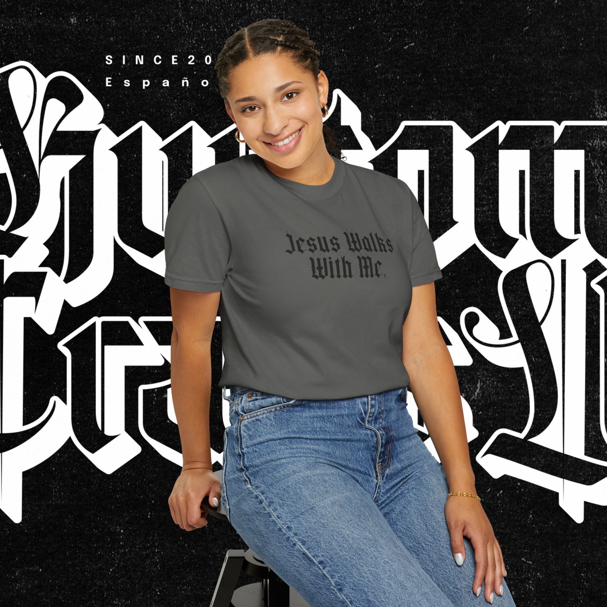 Jesus Walks with Me - Tee