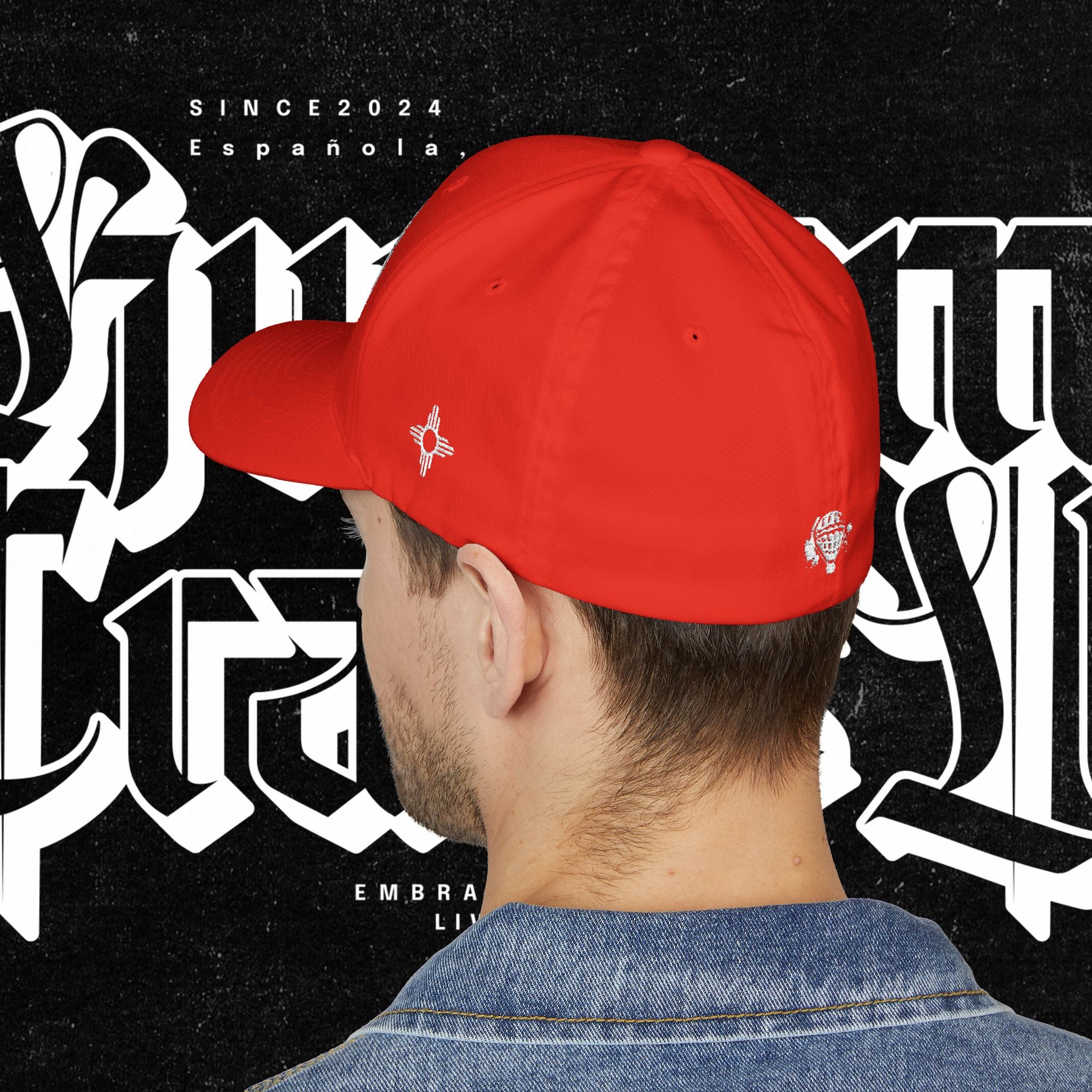 Hot Air Balloon New Mexico Embroidered Hat