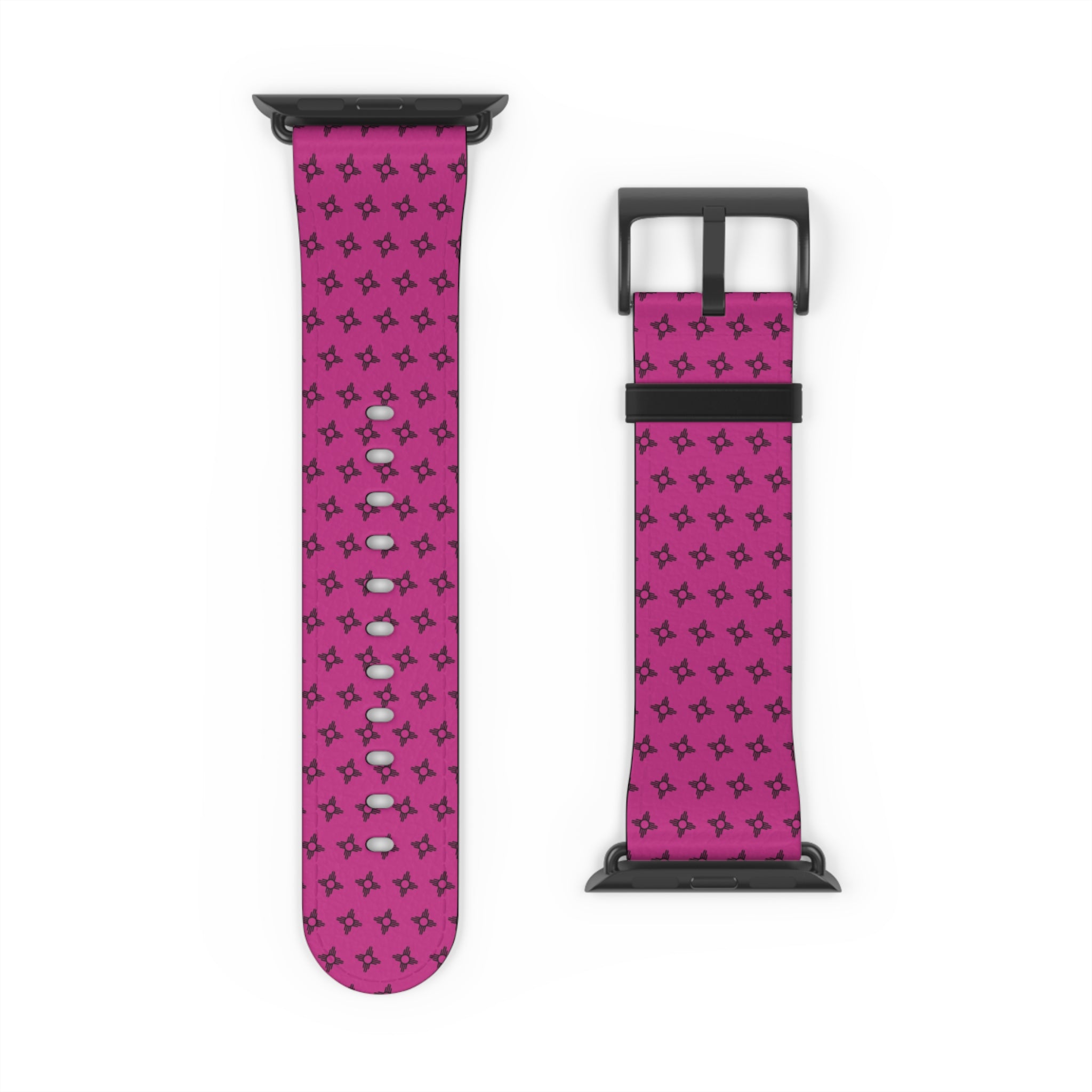 Zia Pattern Pink Watch Band