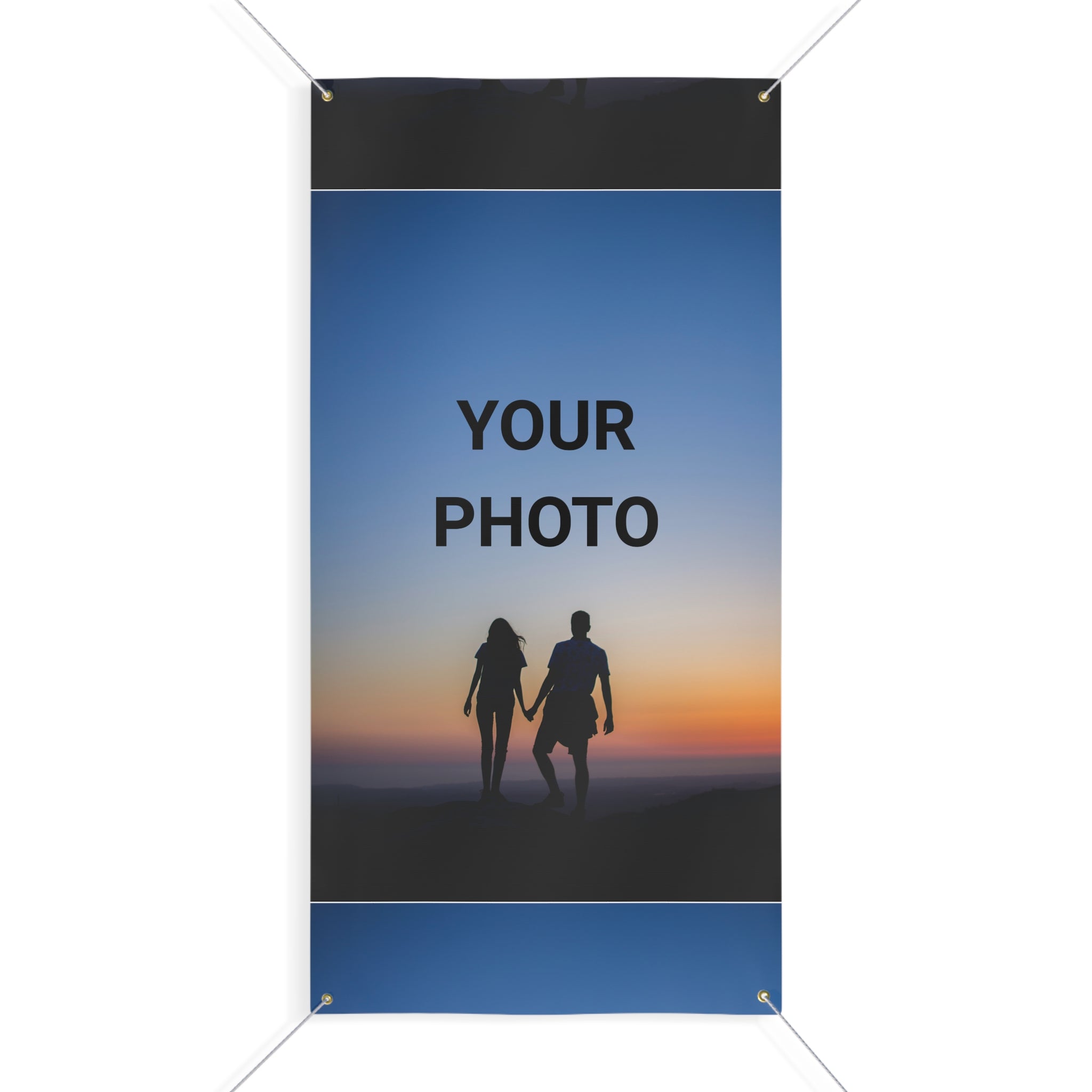 Custom Matte Banner — Personalized Outdoor/Indoor Vinyl Sign