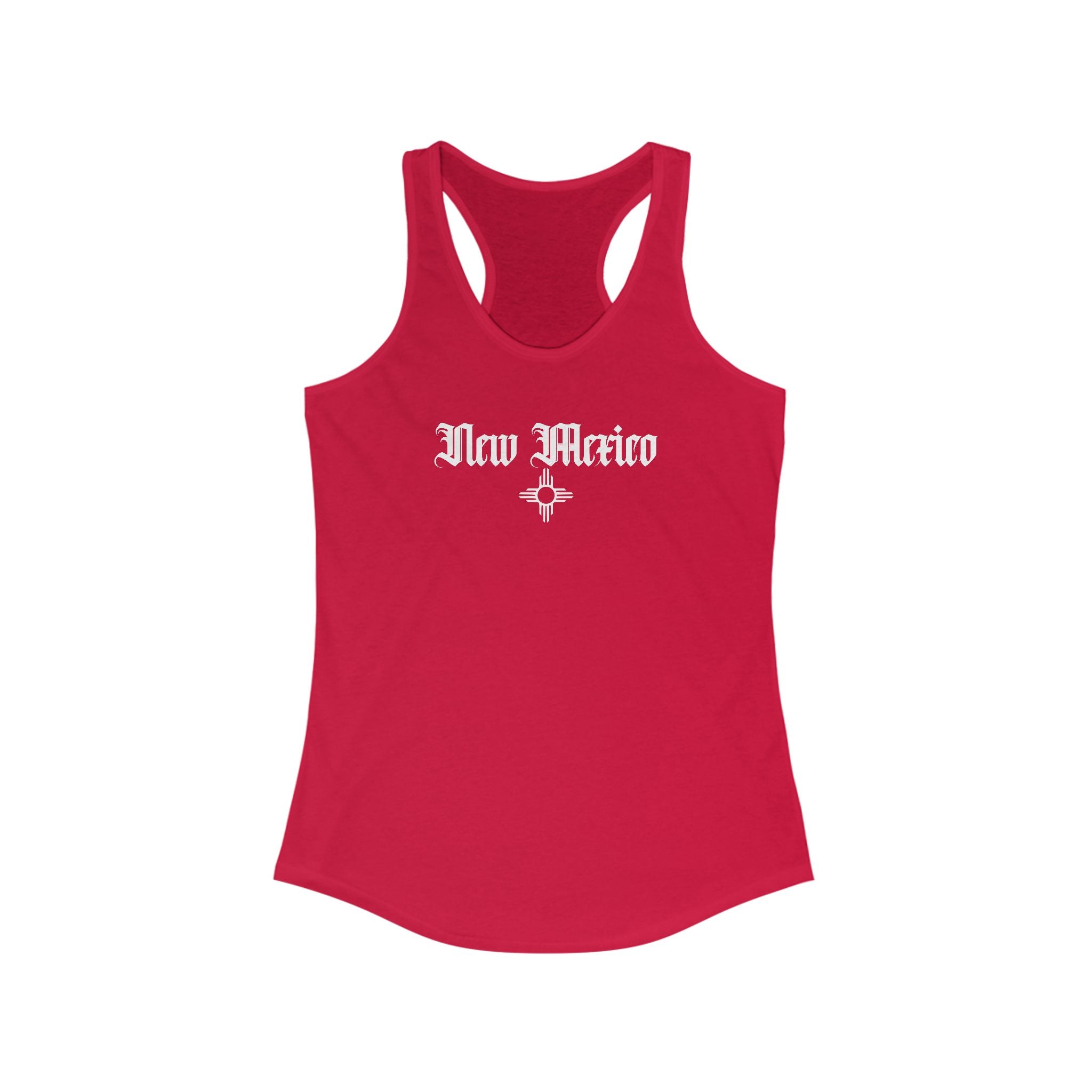 New Mexico Womens Racerback Tank Top