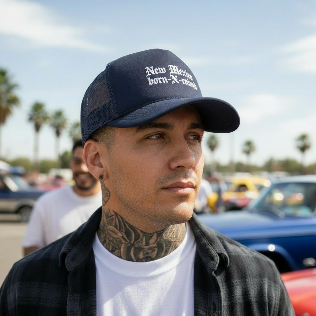 New Mexico Born & Raised Trucker Cap