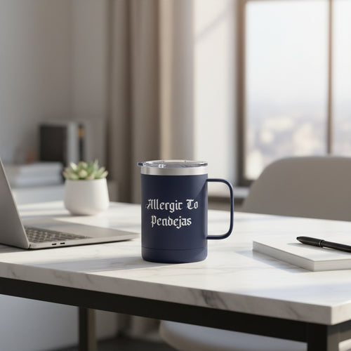 Allergic To Pendejas Coffee Mug Tumbler, 15oz
