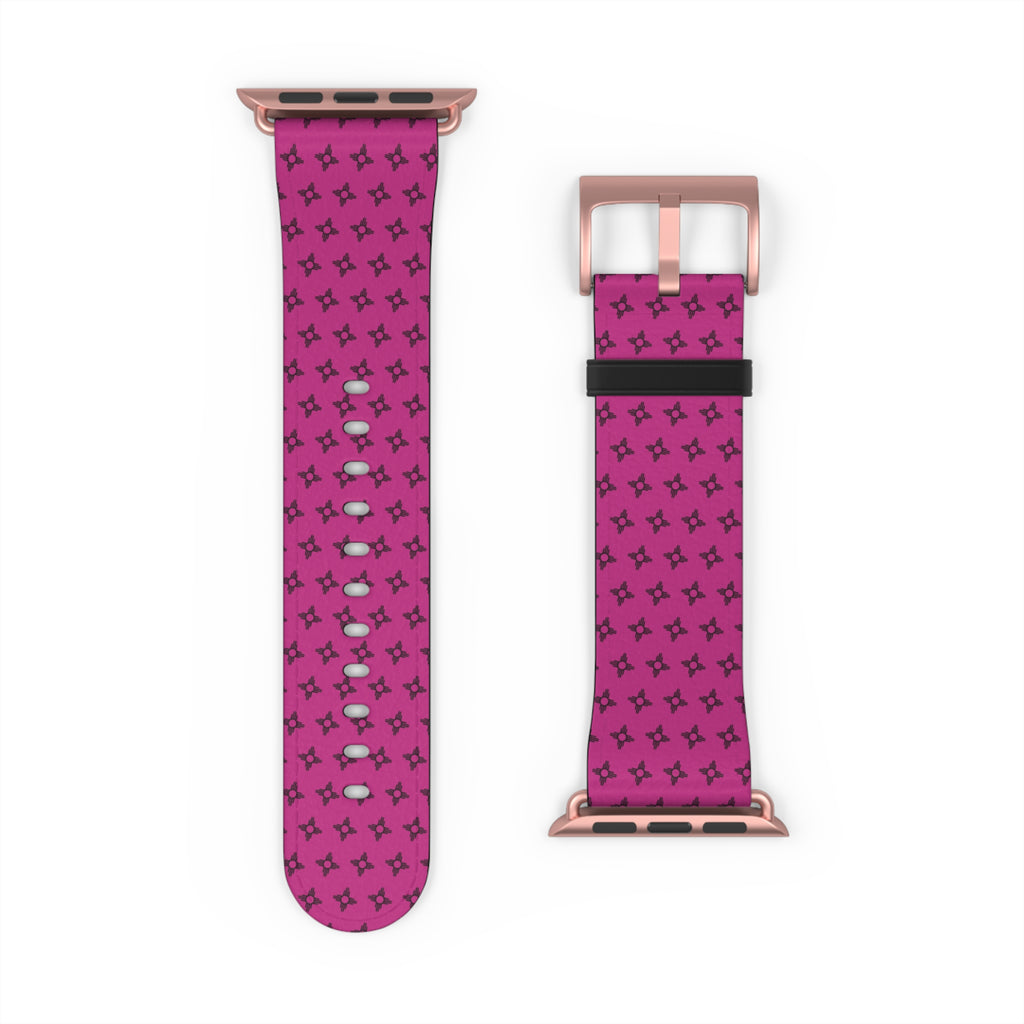 Zia Pattern Pink Watch Band