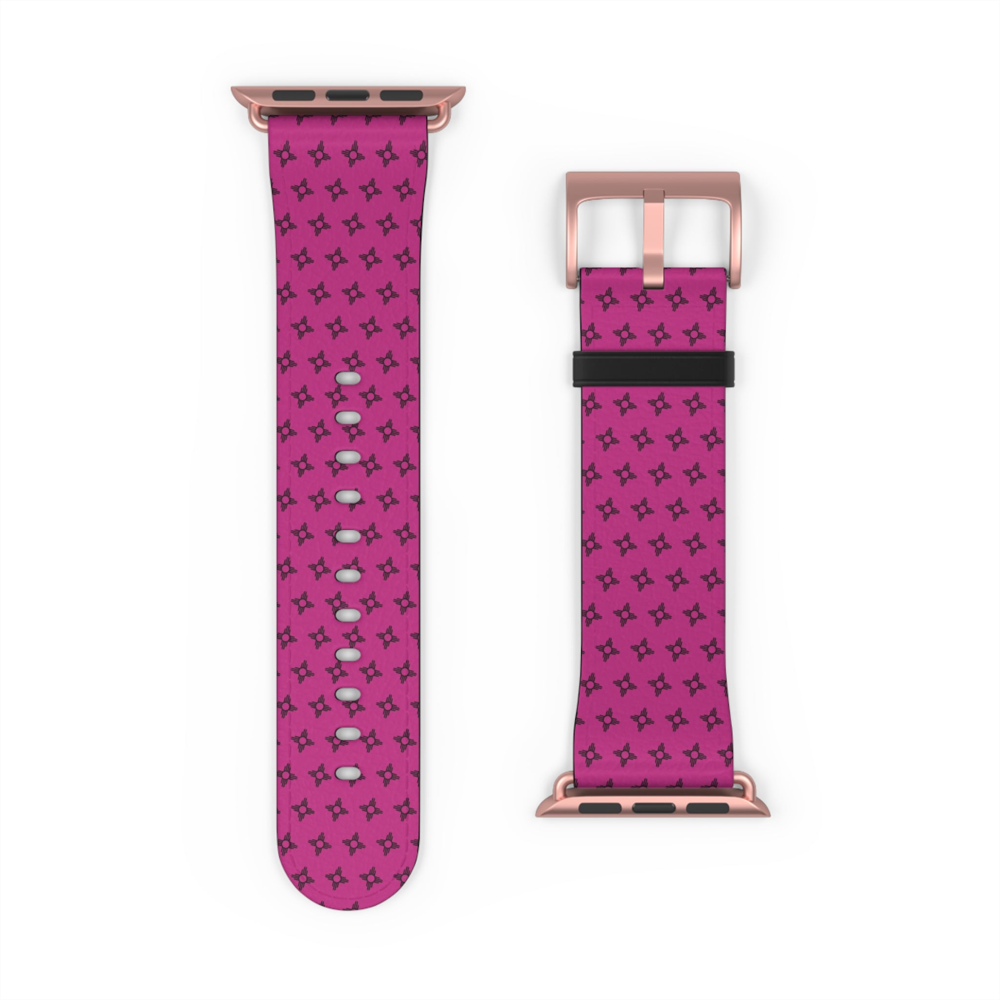 Zia Pattern Pink Watch Band