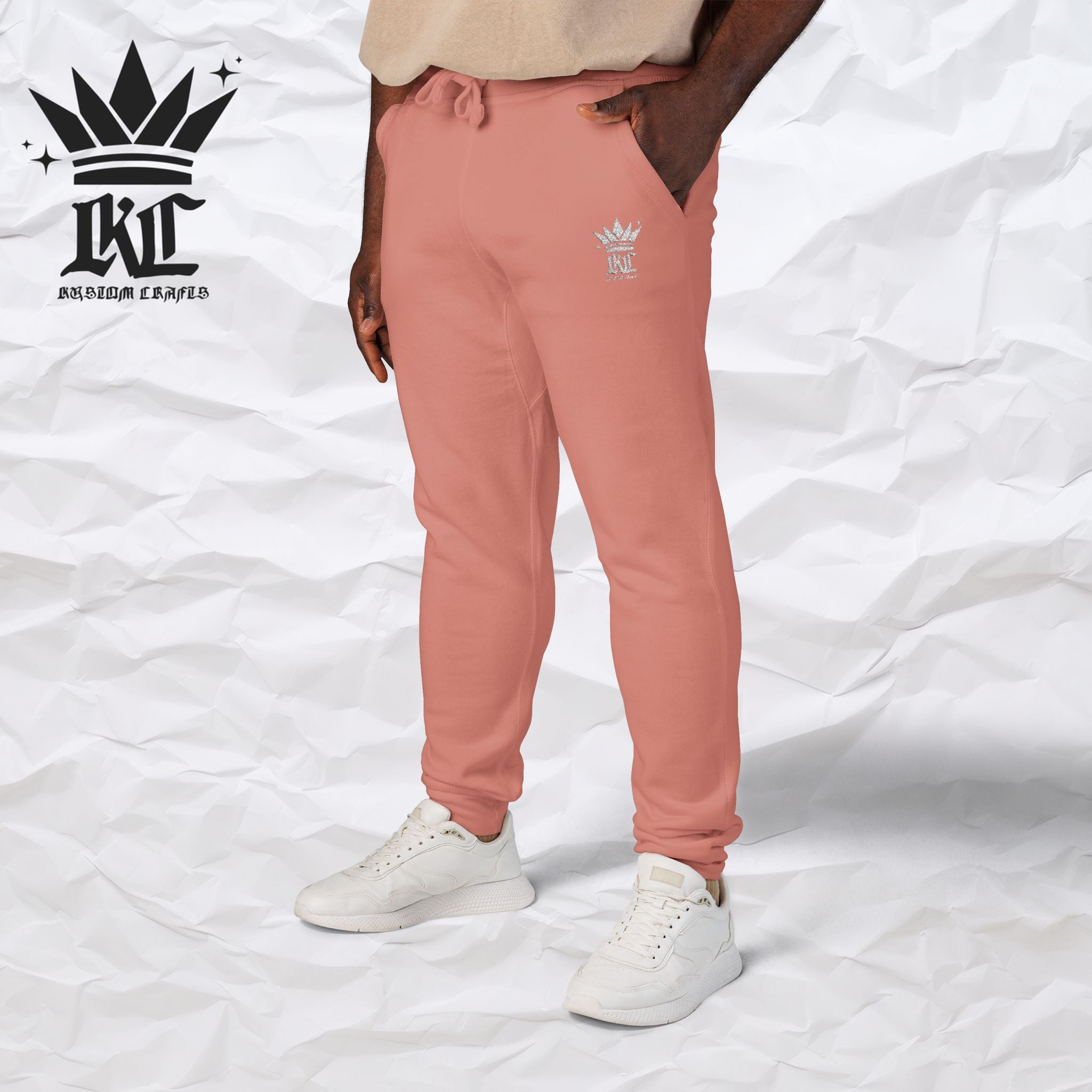 Embroidered Kustom Crafts LLC Fleece Sweatpants