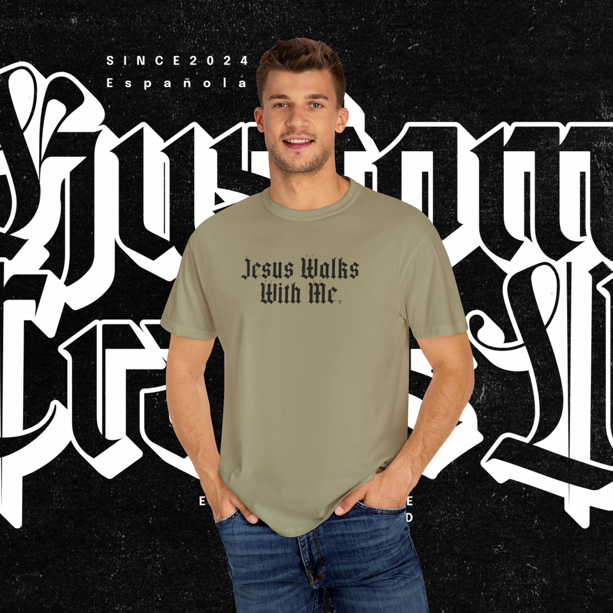 Jesus Walks with Me - Tee