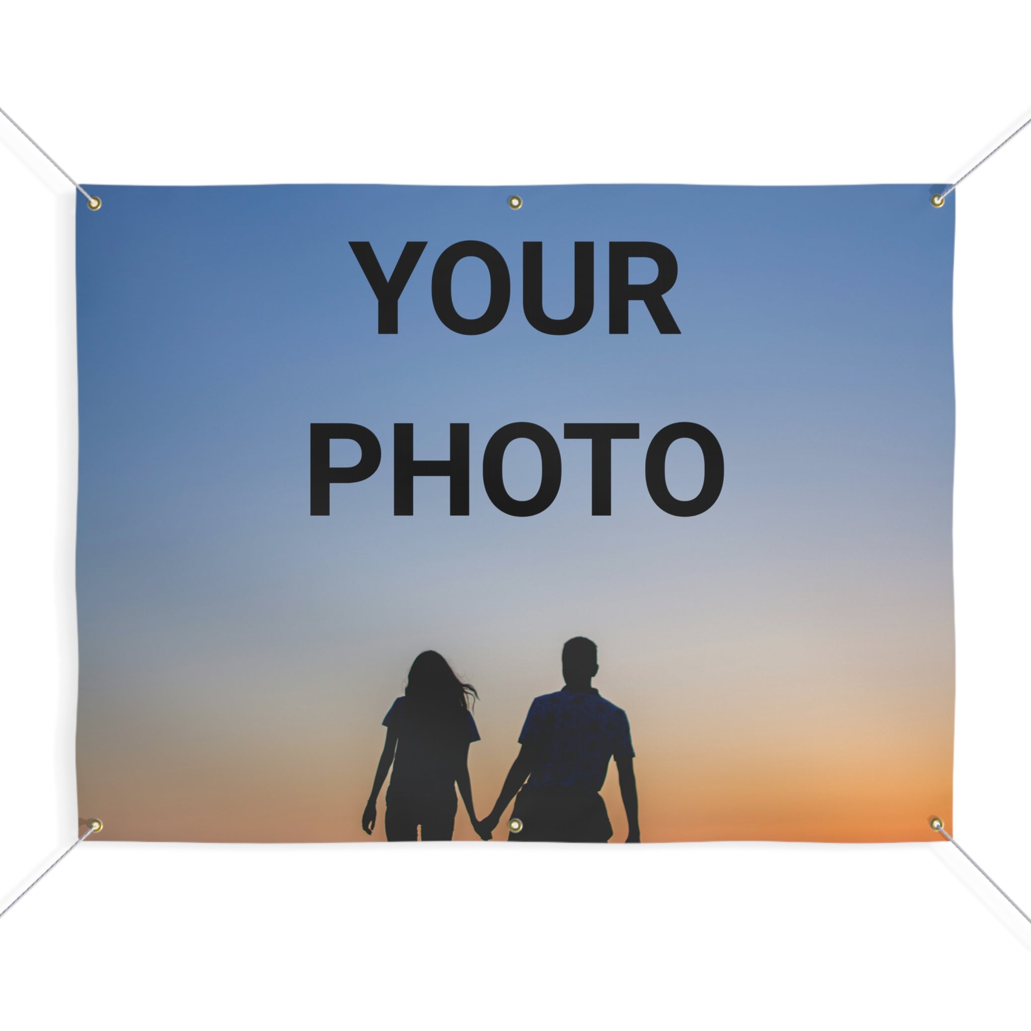 Custom Matte Banner — Personalized Outdoor/Indoor Vinyl Sign