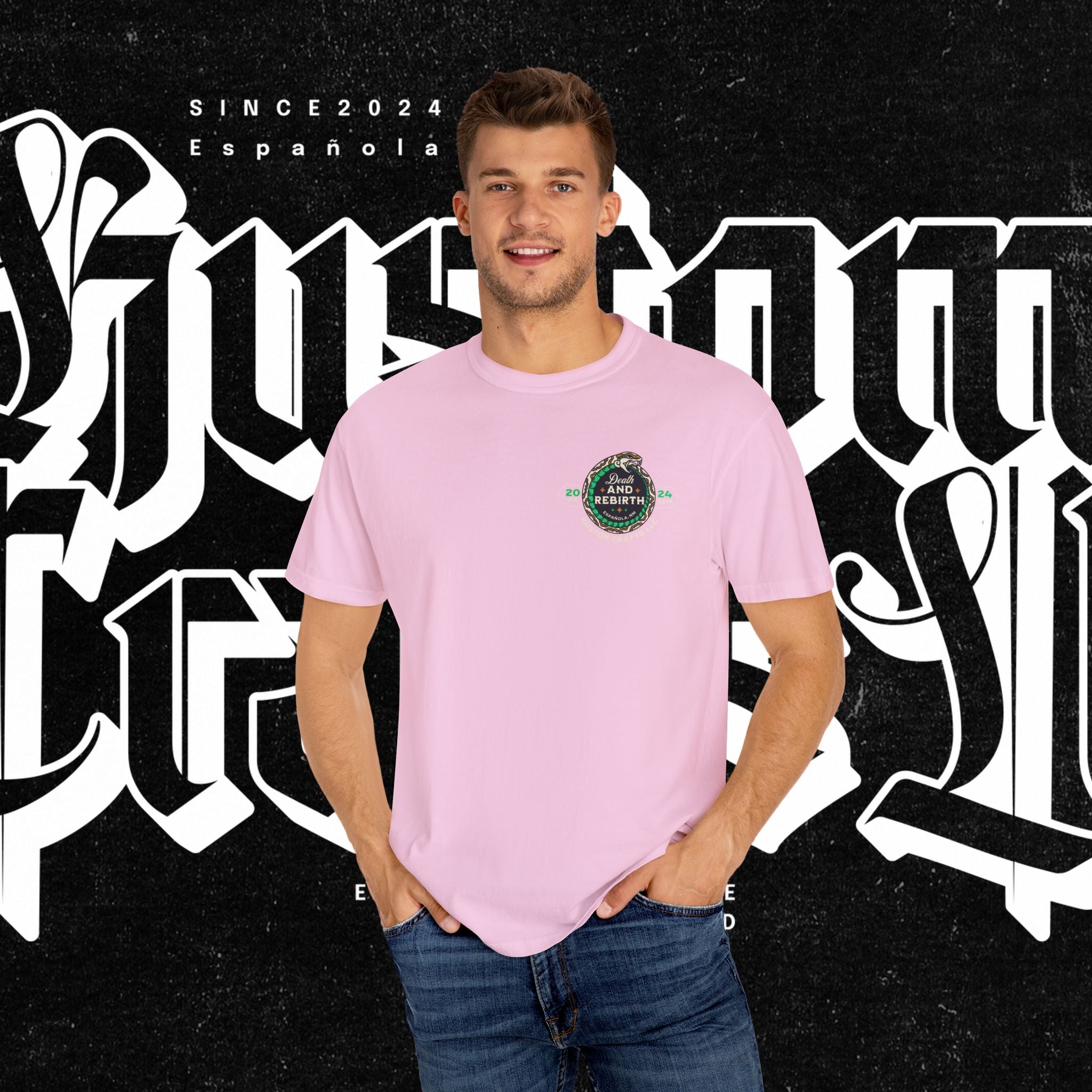 Death and Rebirth Snake Graphic Tee