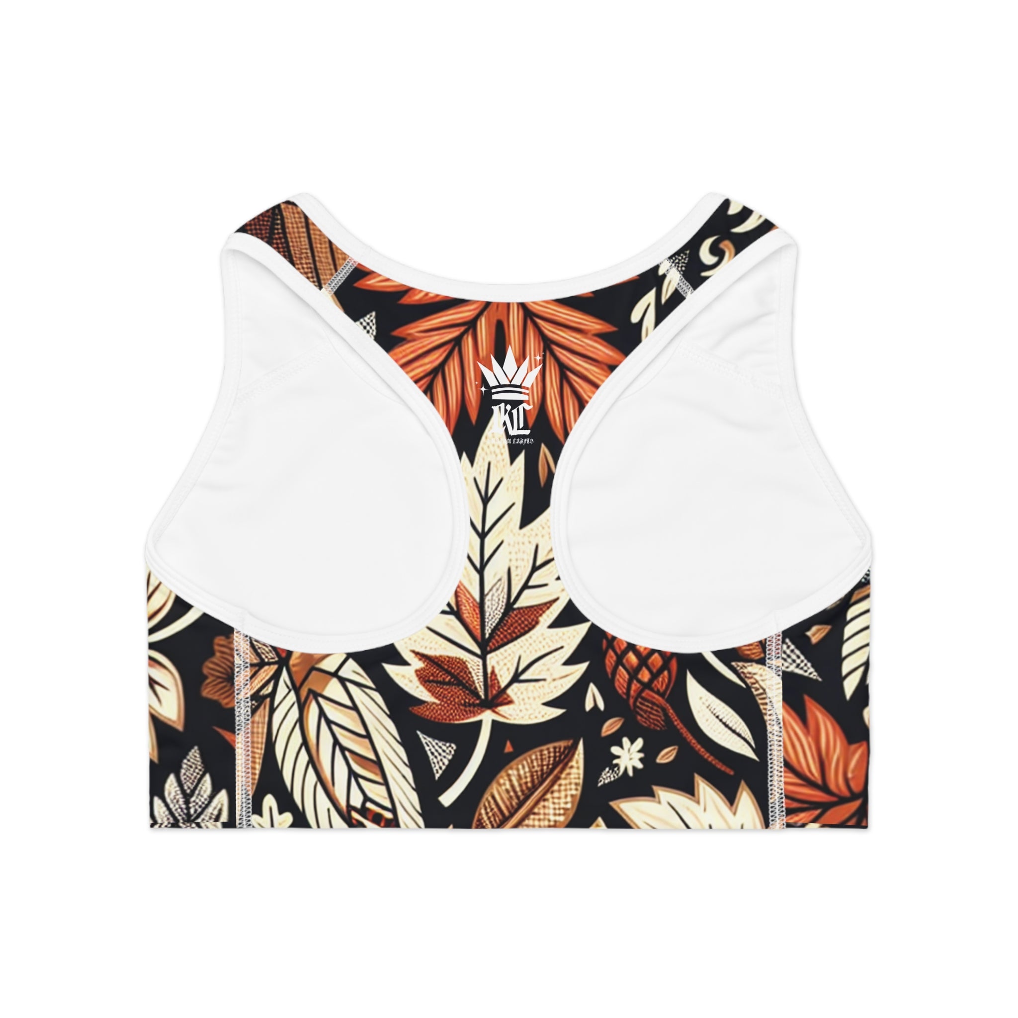 Autumn Leaves Sports Bra