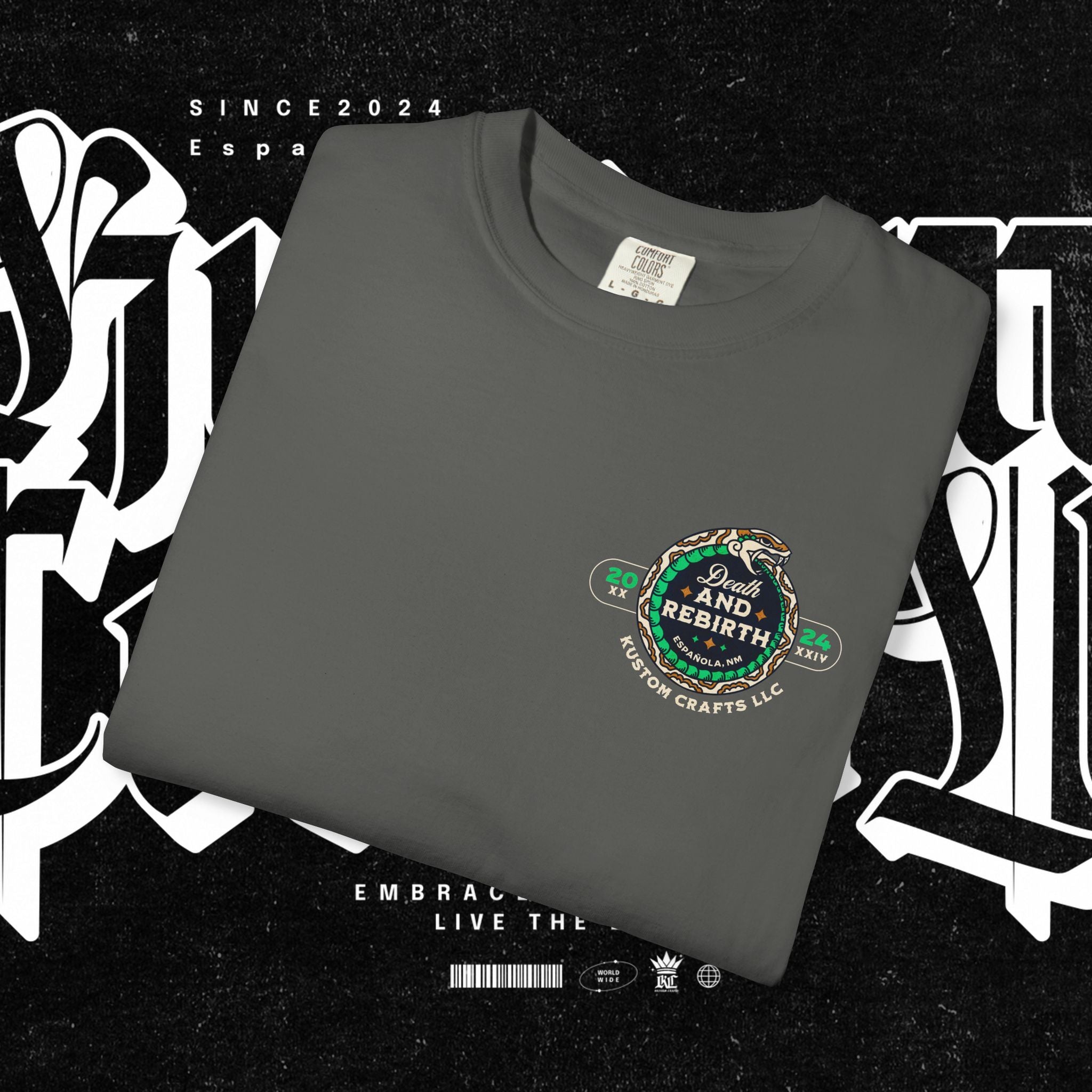 Death and Rebirth Snake Graphic Tee