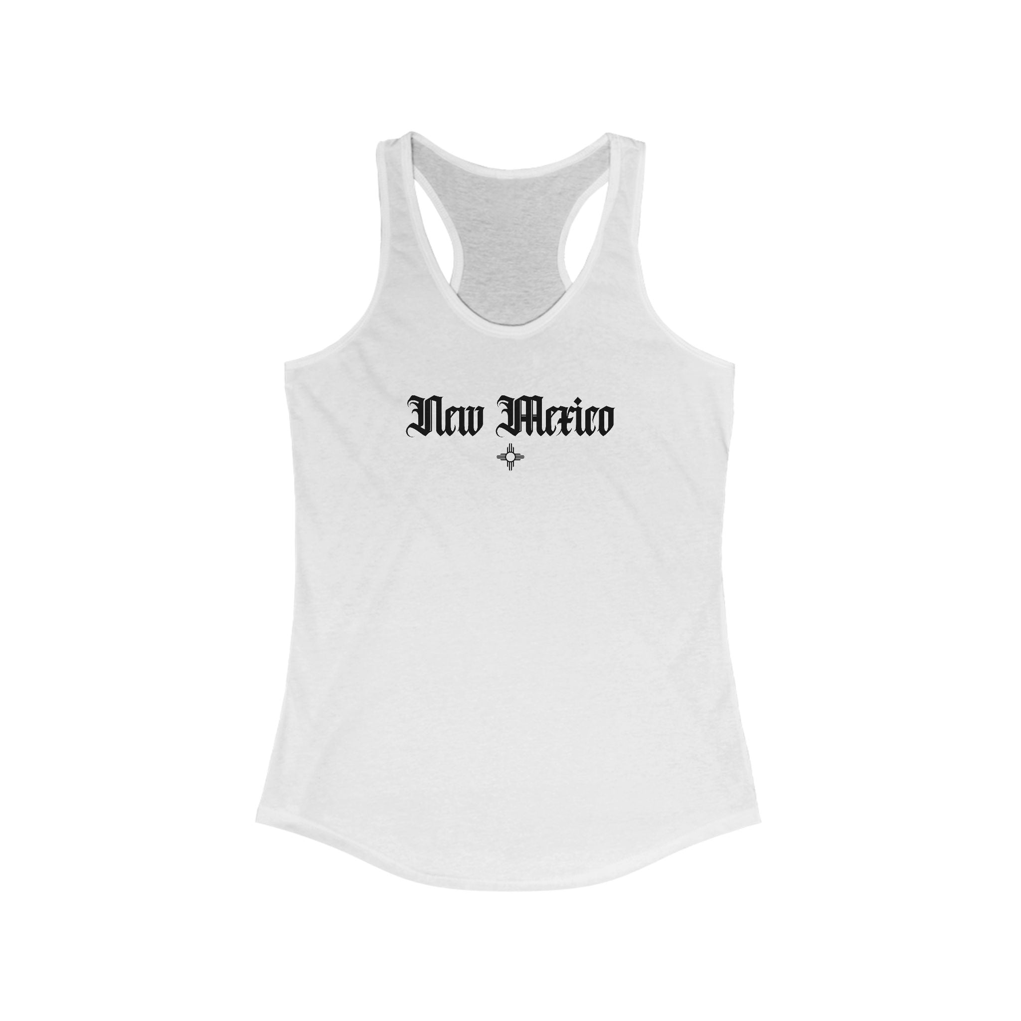New Mexico Womens Racerback Tank Top