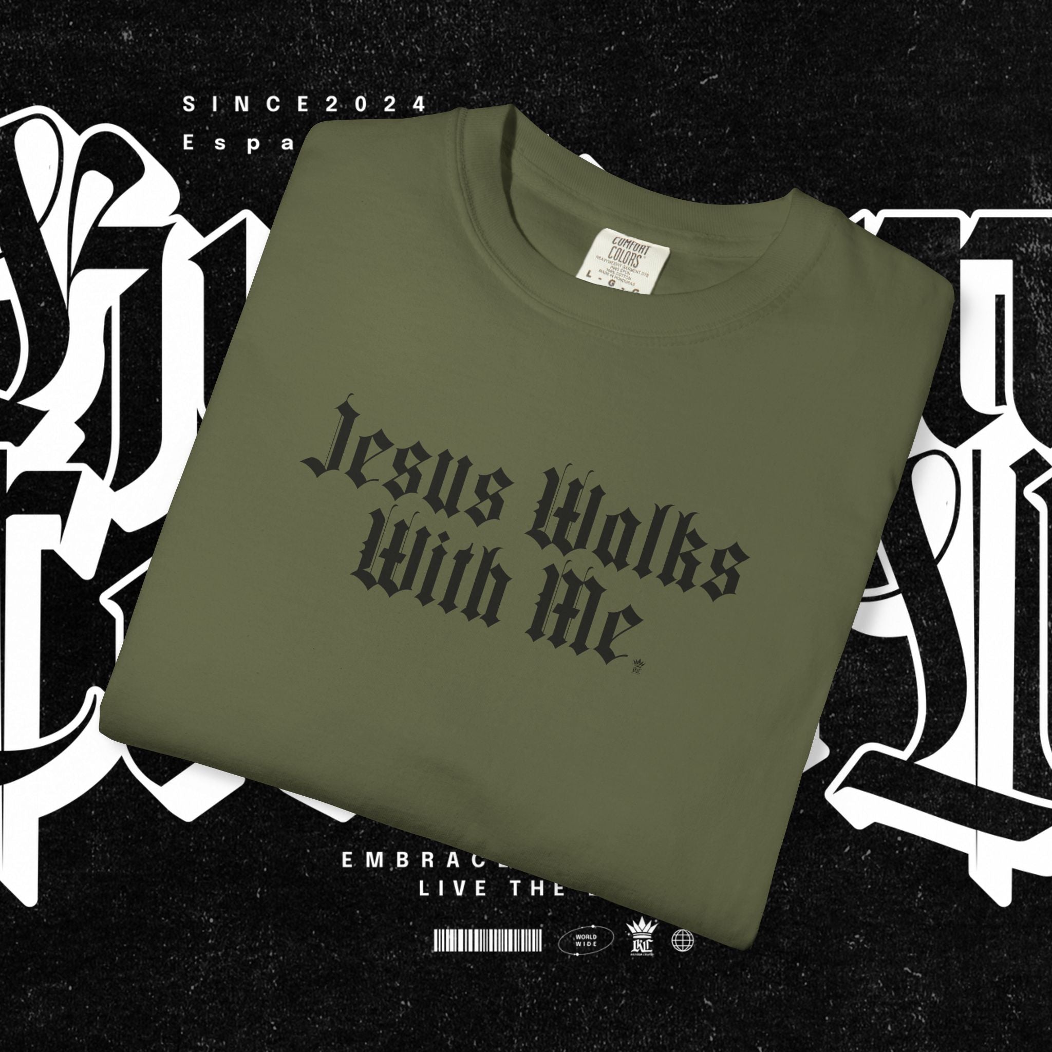 Jesus Walks with Me - Tee
