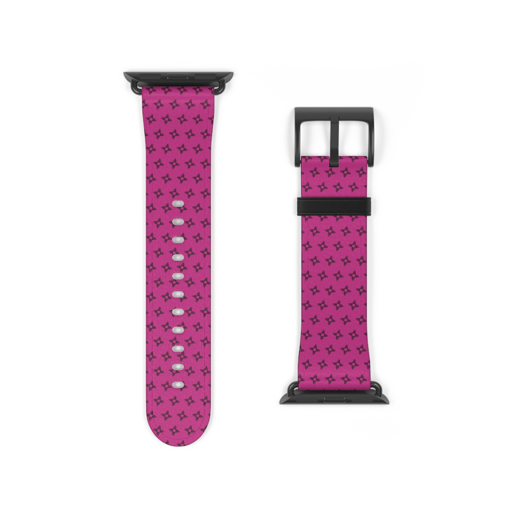 Zia Pattern Pink Watch Band