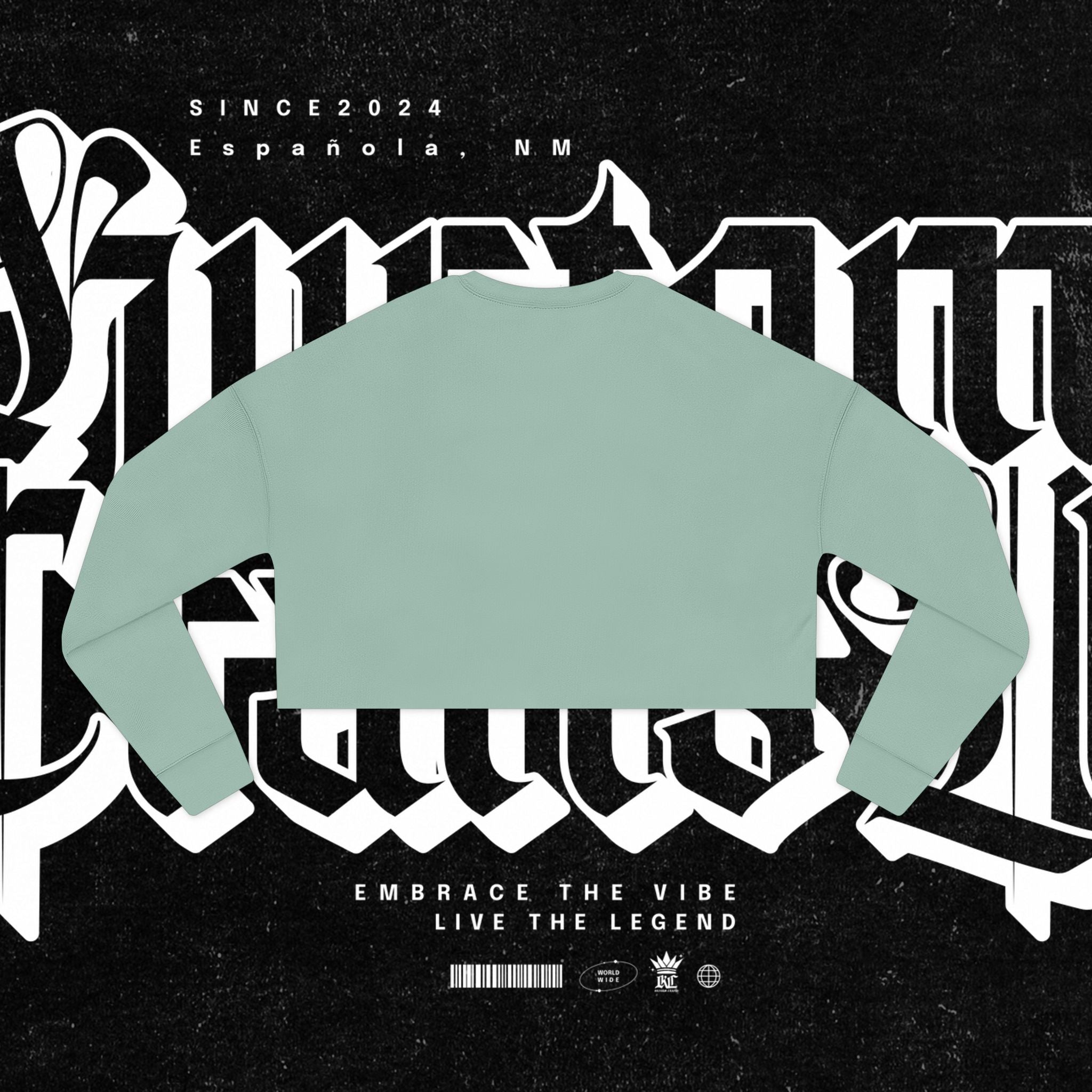 Sacred Heart Cropped Sweatshirt