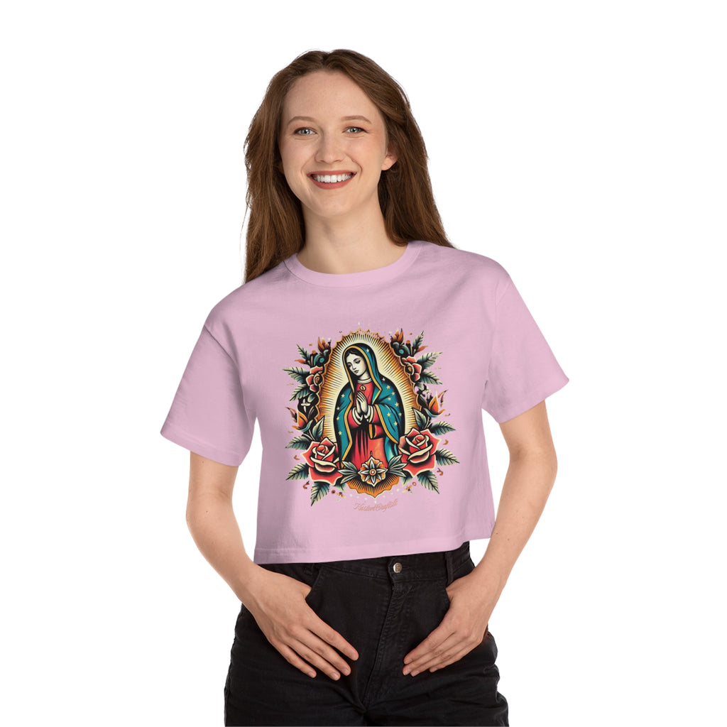 Virgen De Guadalupe - Cropped Tee