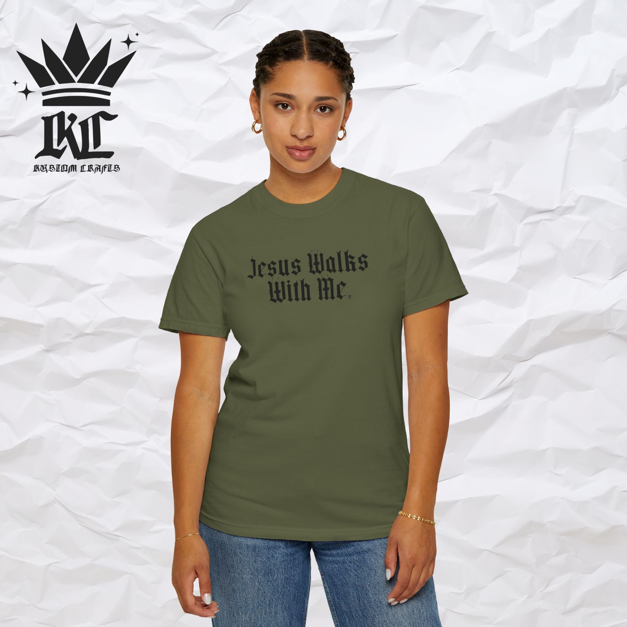 Jesus Walks with Me - Tee