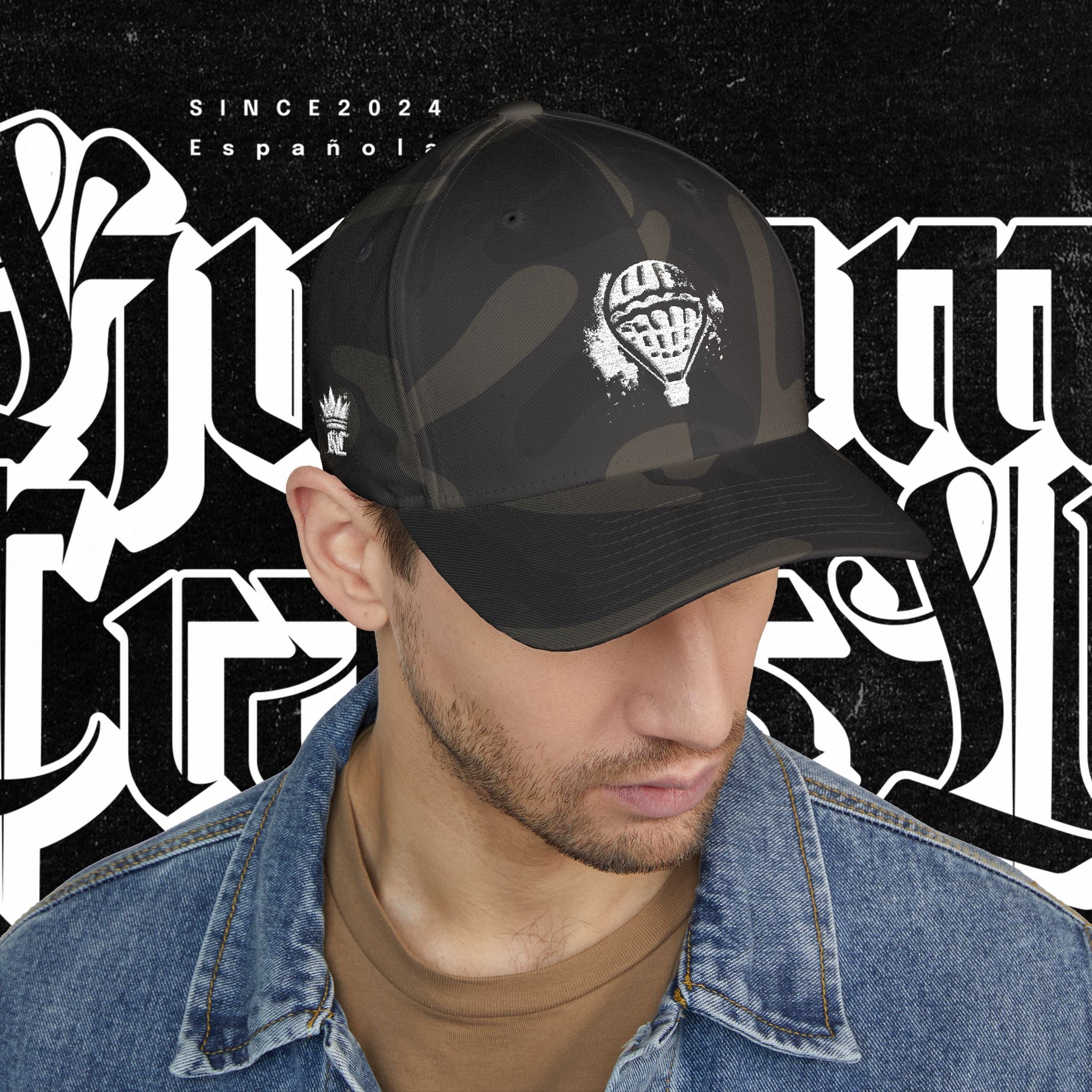 Hot Air Balloon New Mexico Embroidered Hat