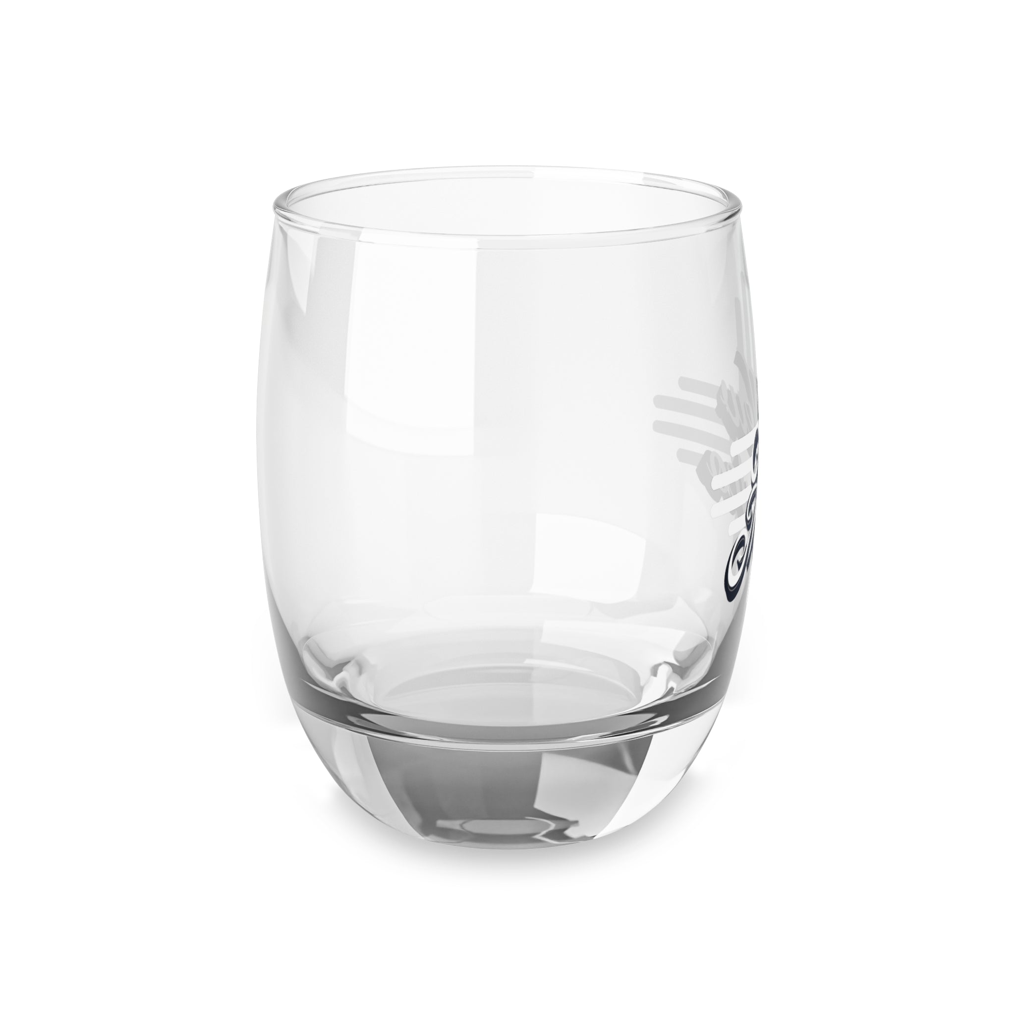New Mexico Script Whiskey Glass | Zia Sun Symbol, State Pride