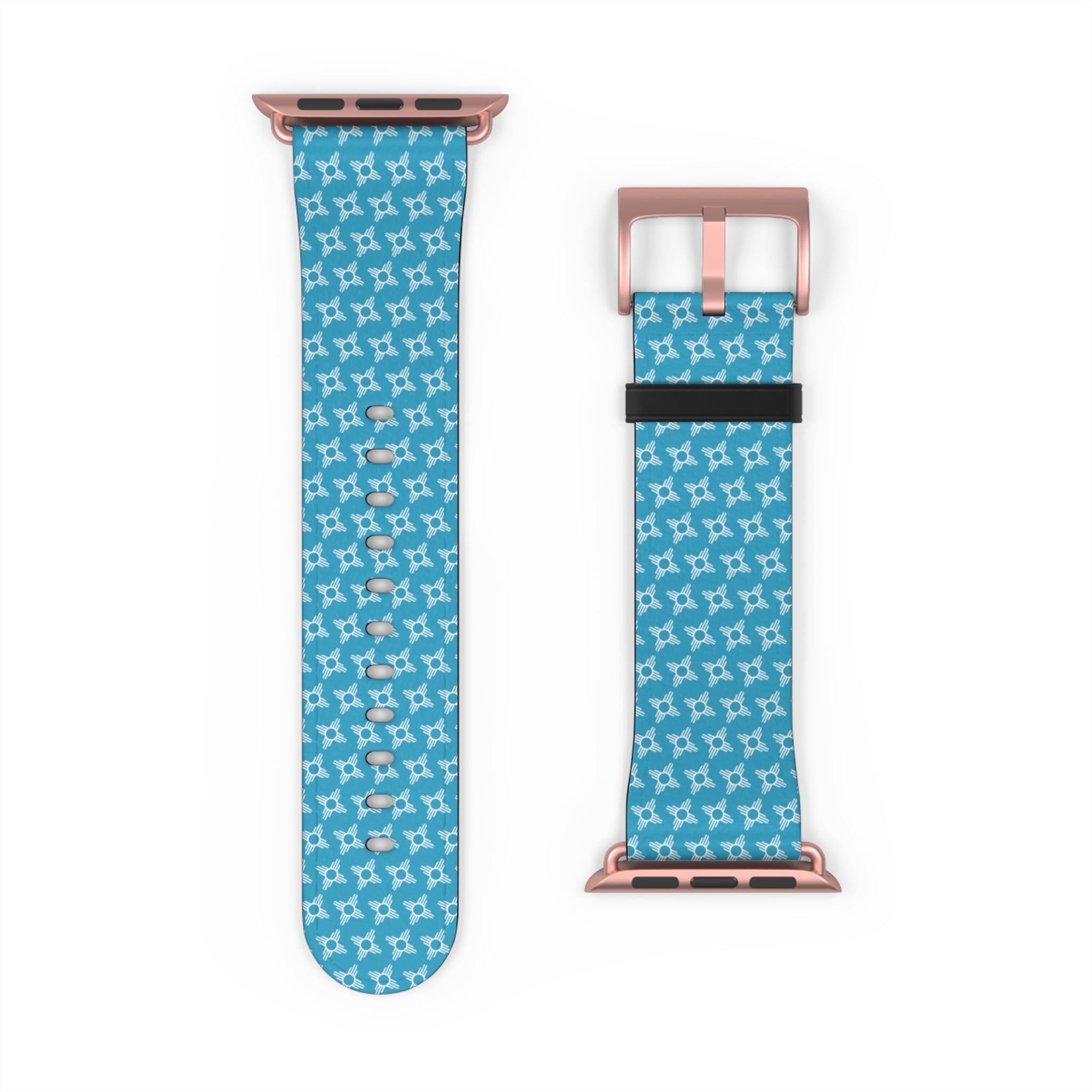 Zia Pattern Turquoise Watch Band