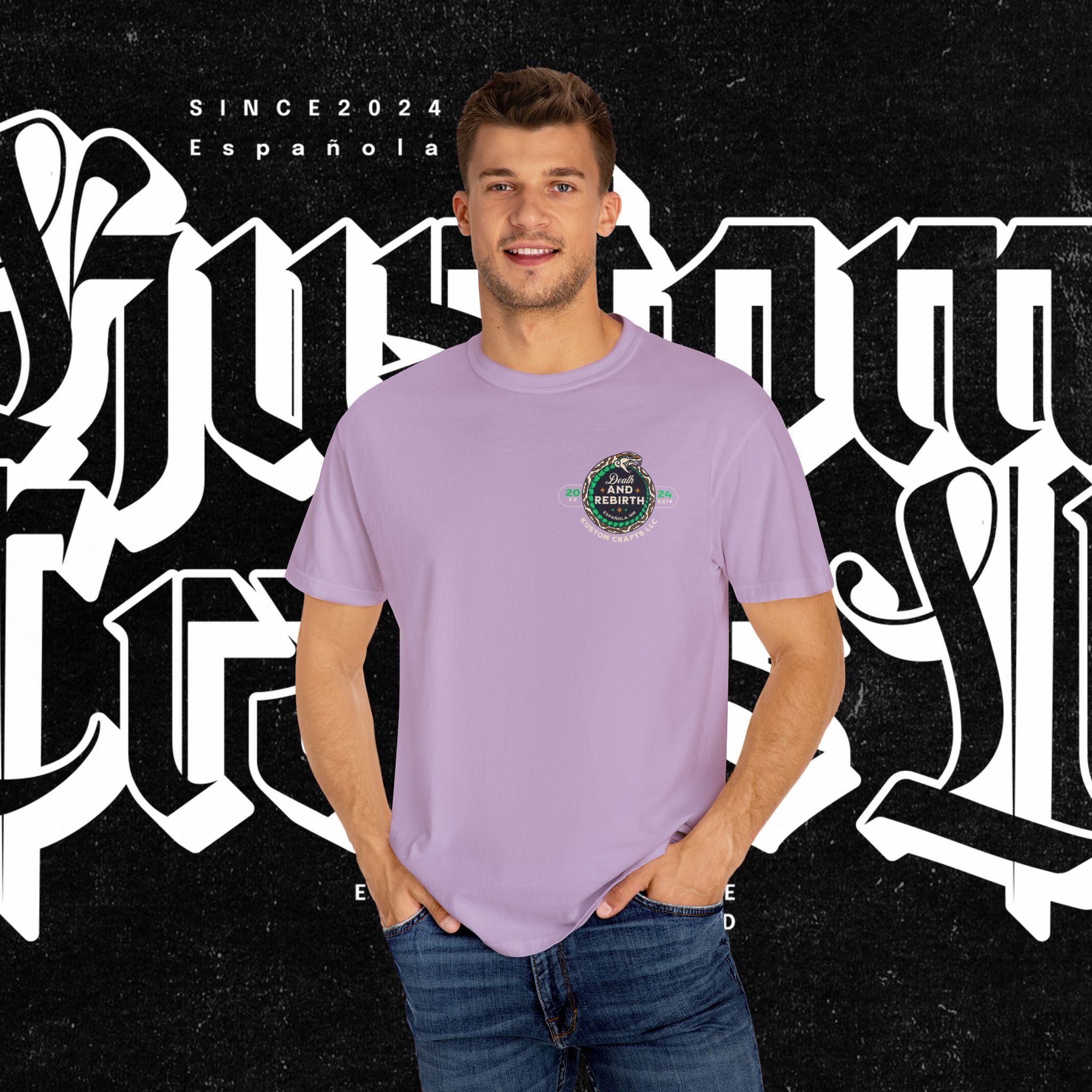 Death and Rebirth Snake Graphic Tee