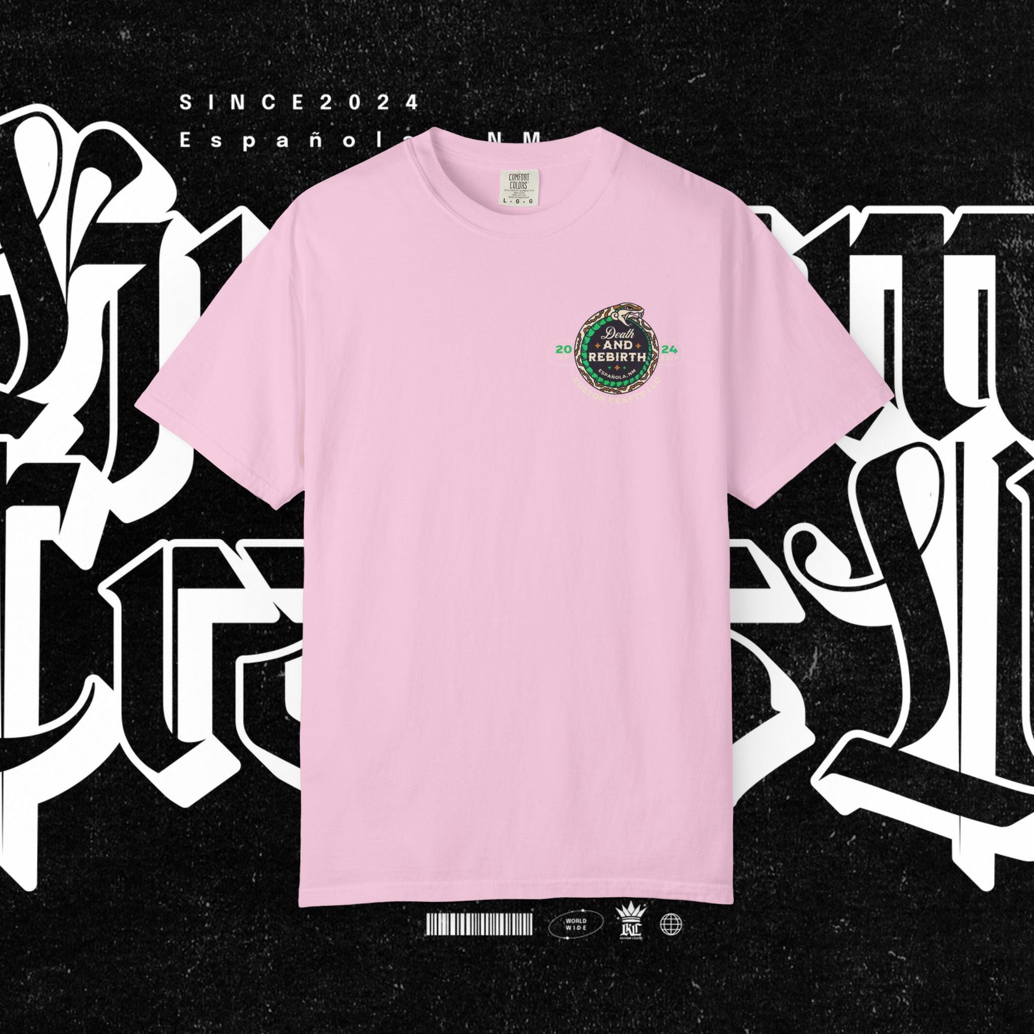 Death and Rebirth Snake Graphic Tee