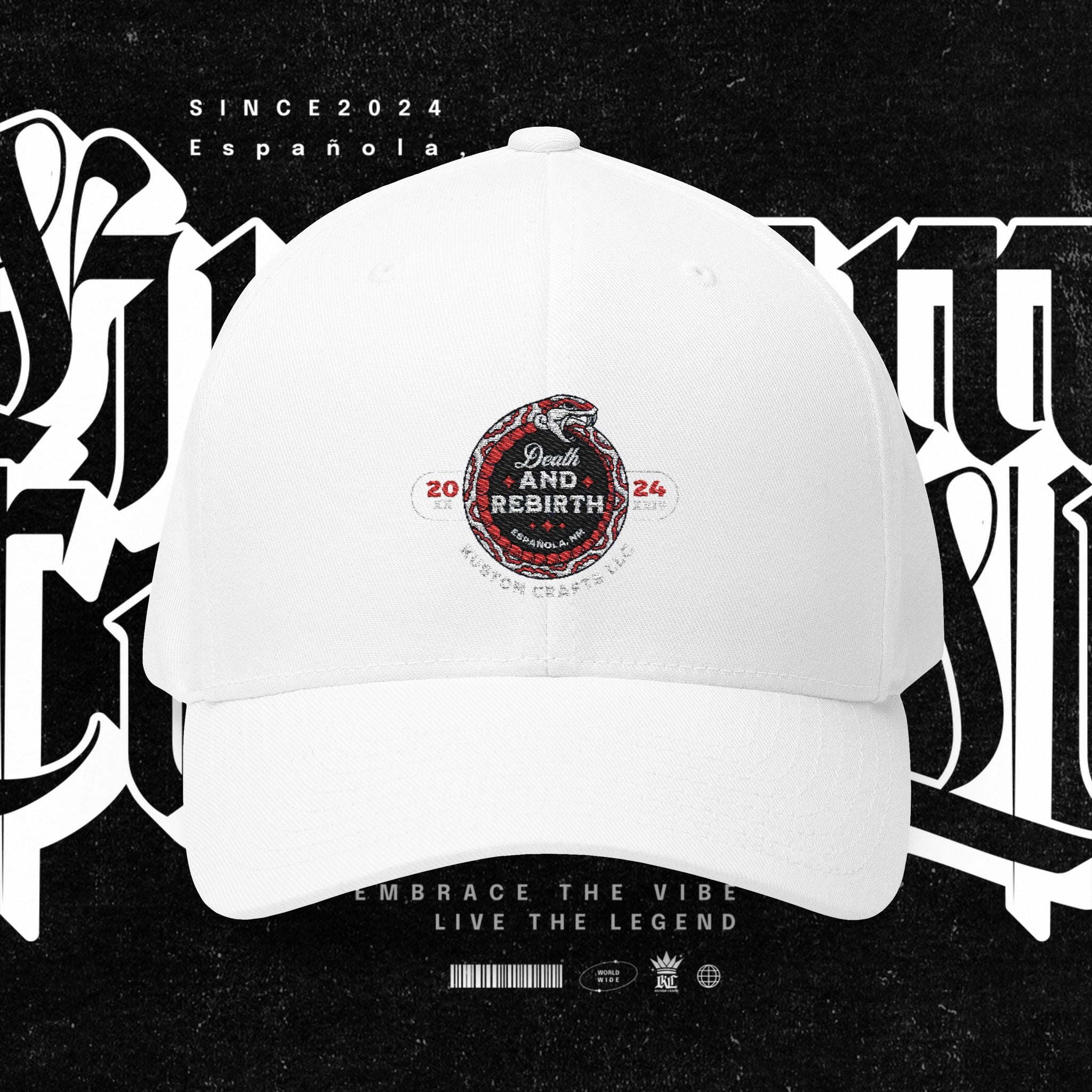 Death and Rebirth - Embroidered Cap