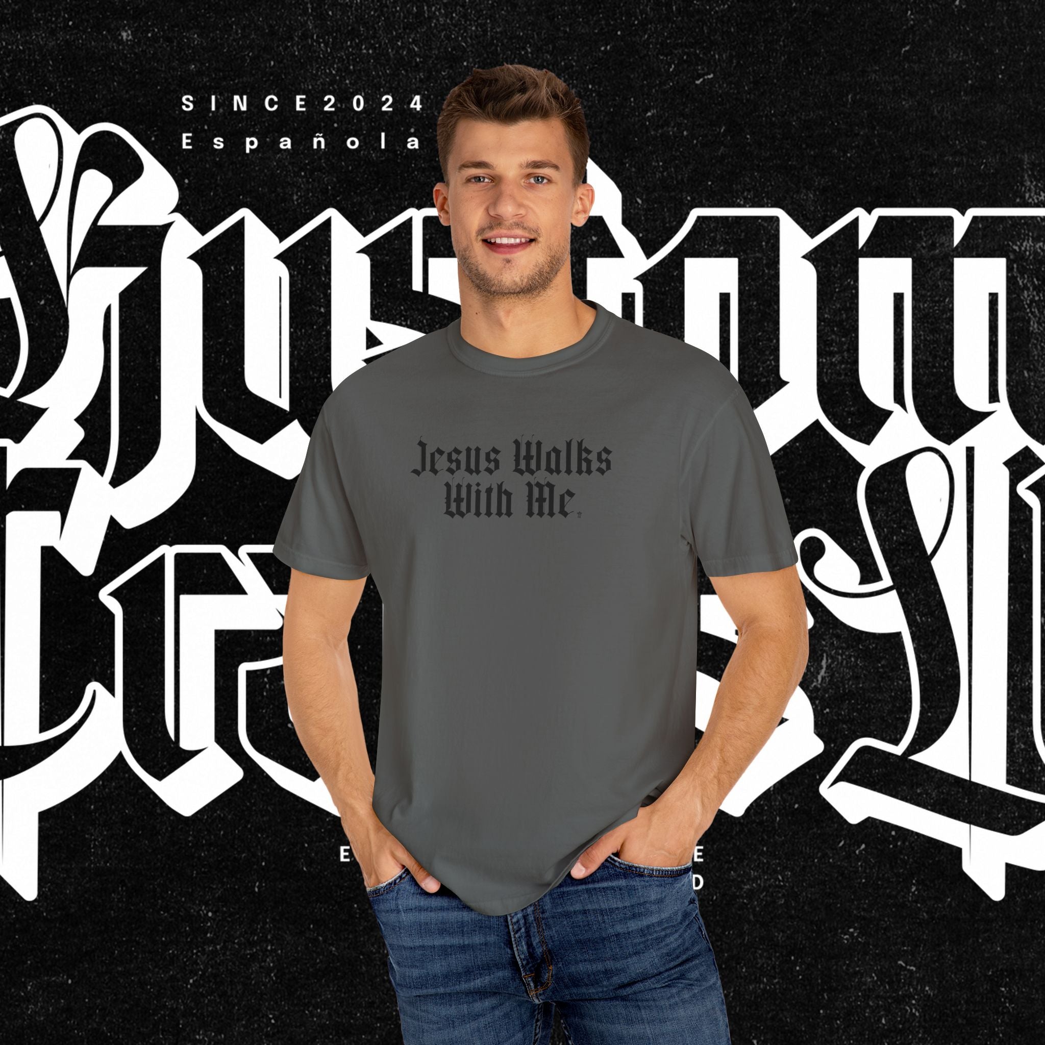 Jesus Walks with Me - Tee