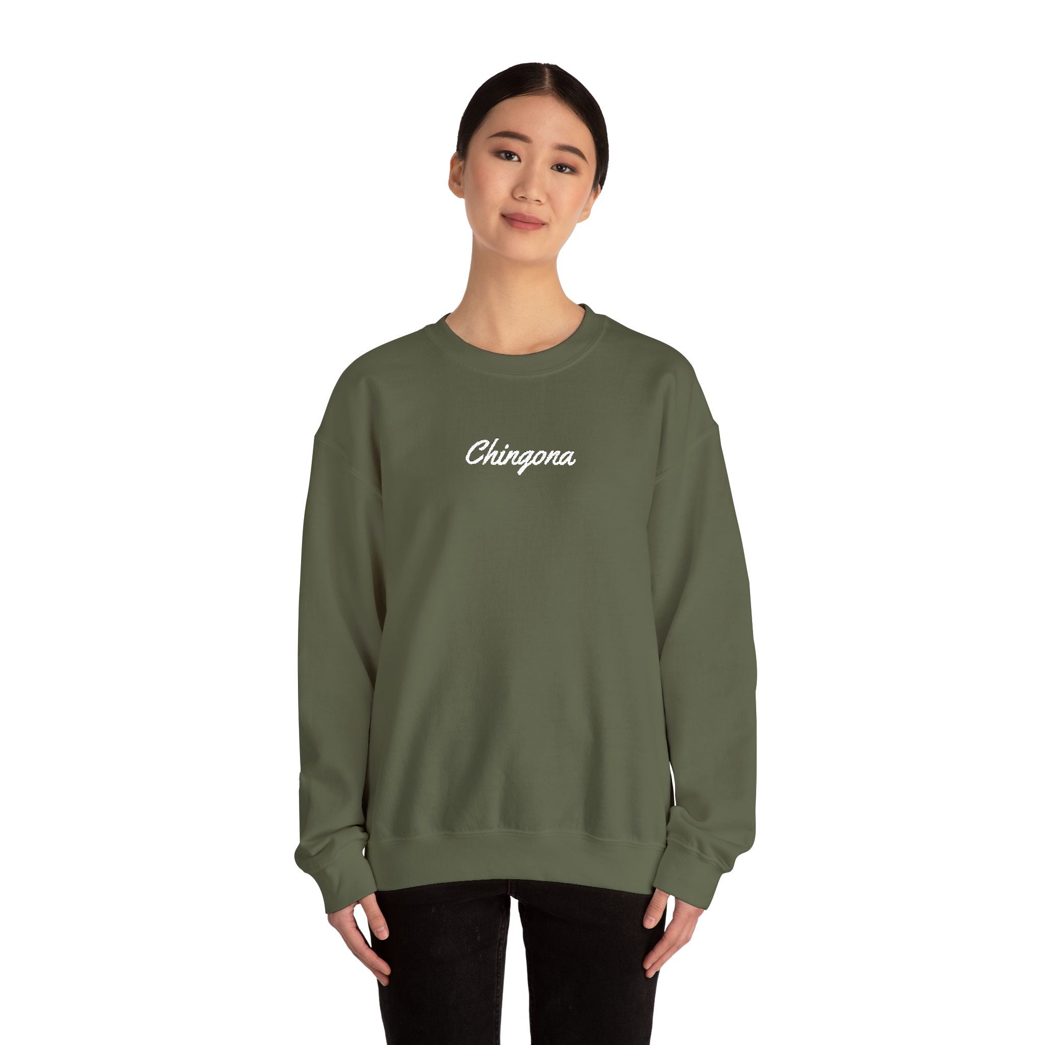 Chingona - Embroidery Sweatshirt