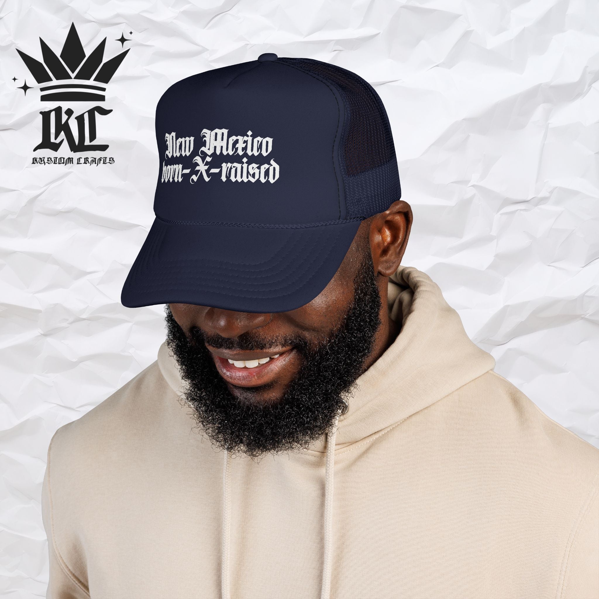 New Mexico Born & Raised Trucker Cap