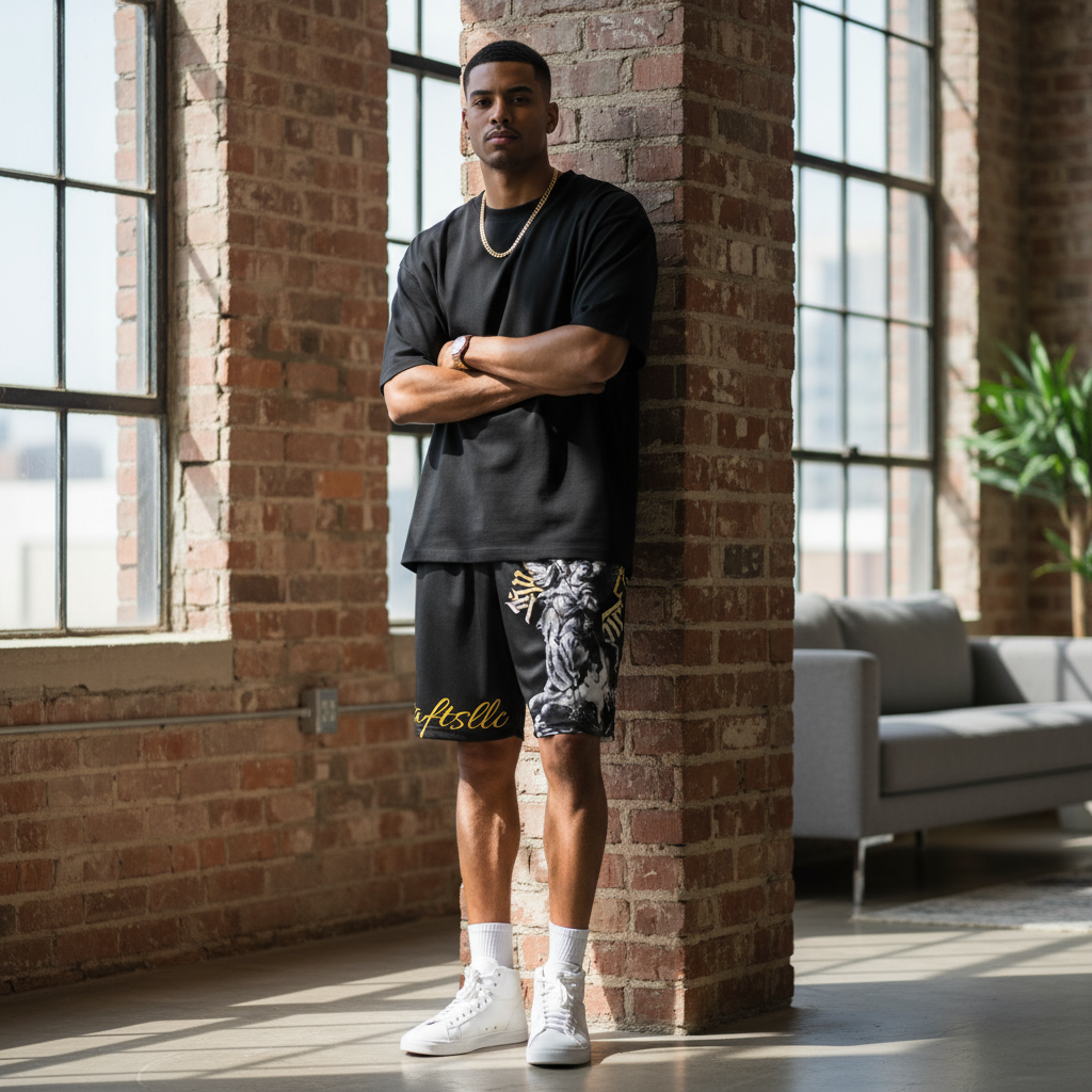 Saint Michael - Basketball Shorts