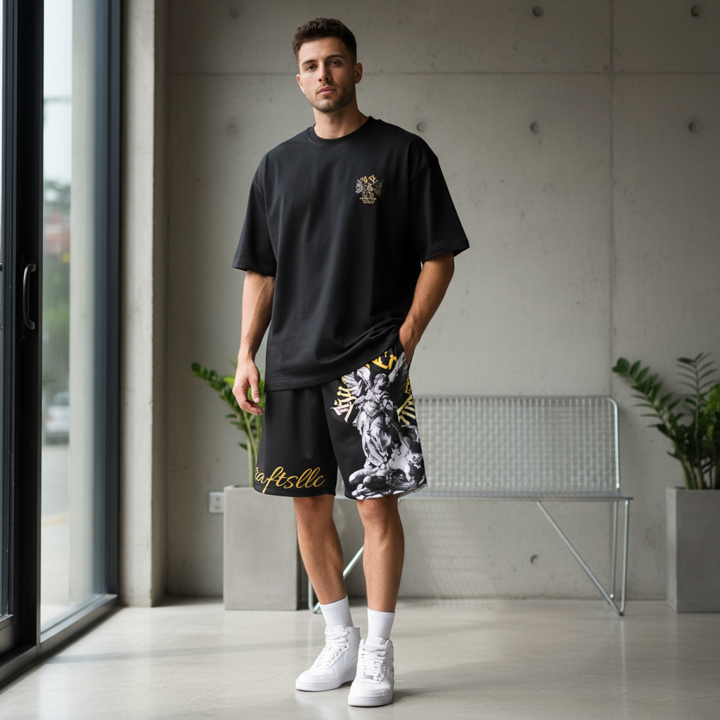 Saint Michael - Basketball Shorts