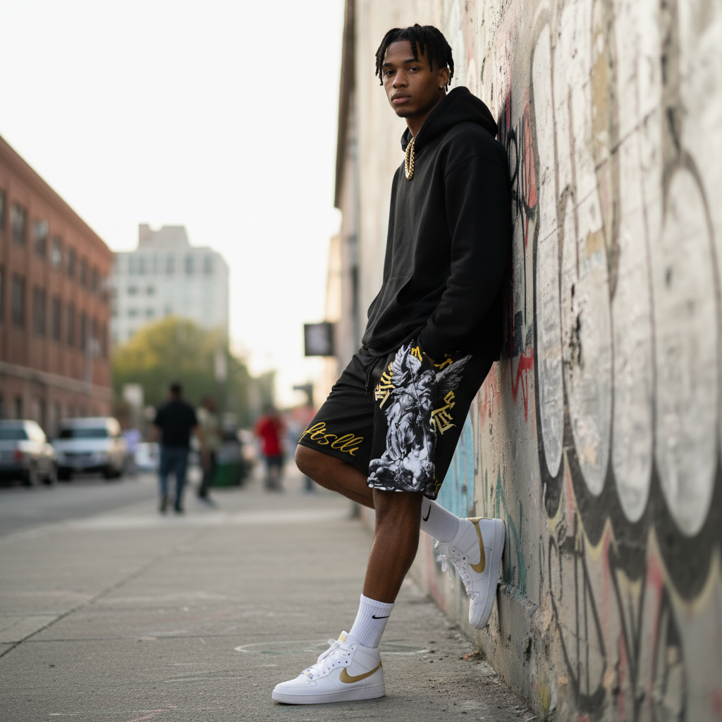 Saint Michael - Basketball Shorts