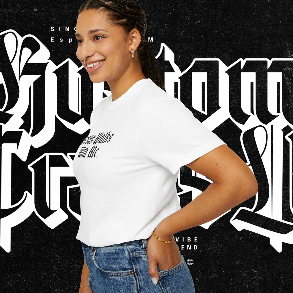 Jesus Walks with Me - Tee