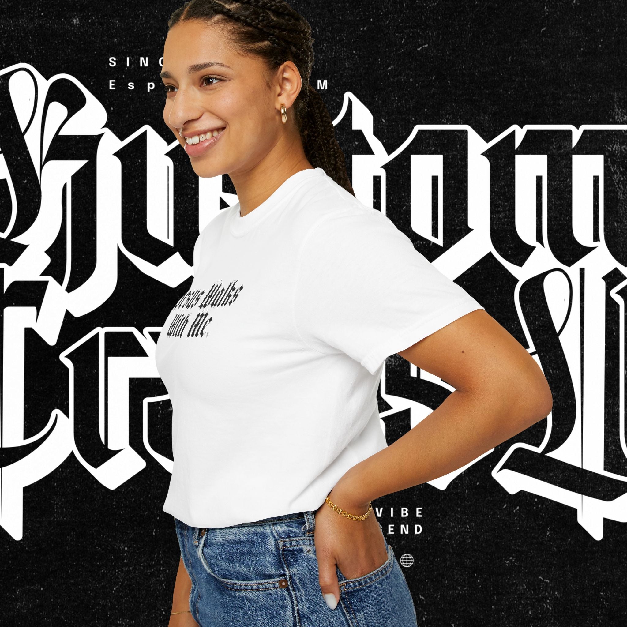 Jesus Walks with Me - Tee