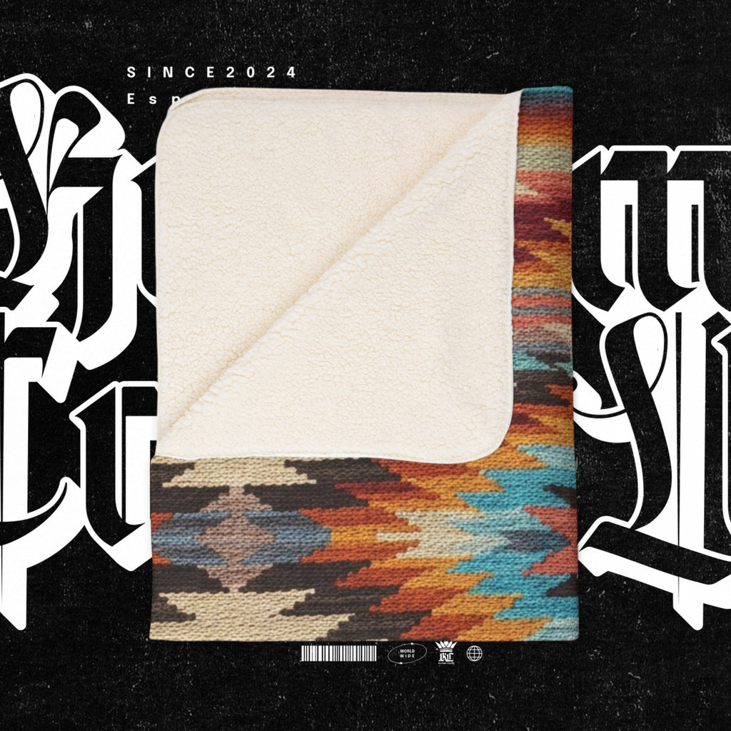 Southwest Fleece - Sherpa Blanket