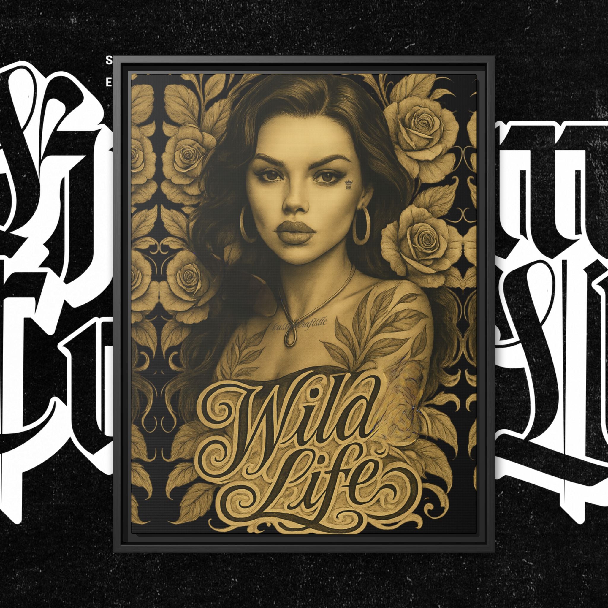 Wild Life — Framed Canvas