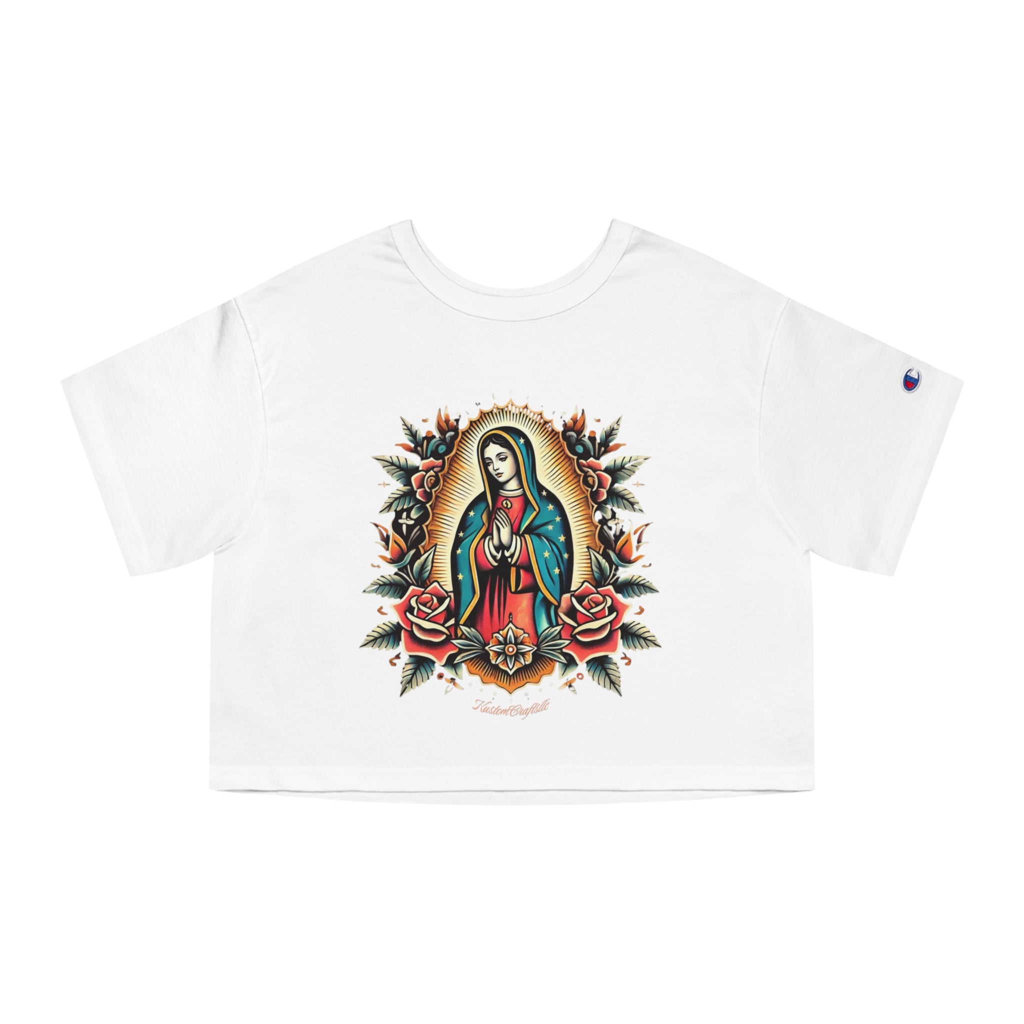 Virgen De Guadalupe - Cropped Tee