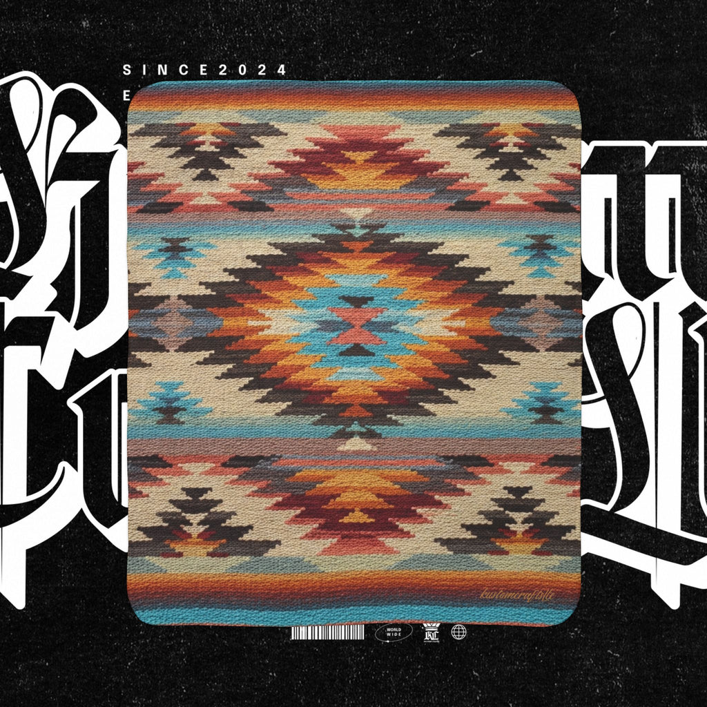 Southwest Fleece - Sherpa Blanket