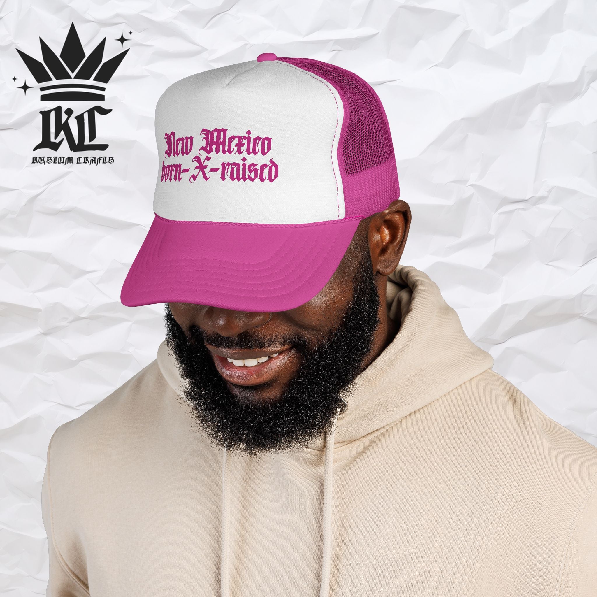 New Mexico Born & Raised Trucker Cap