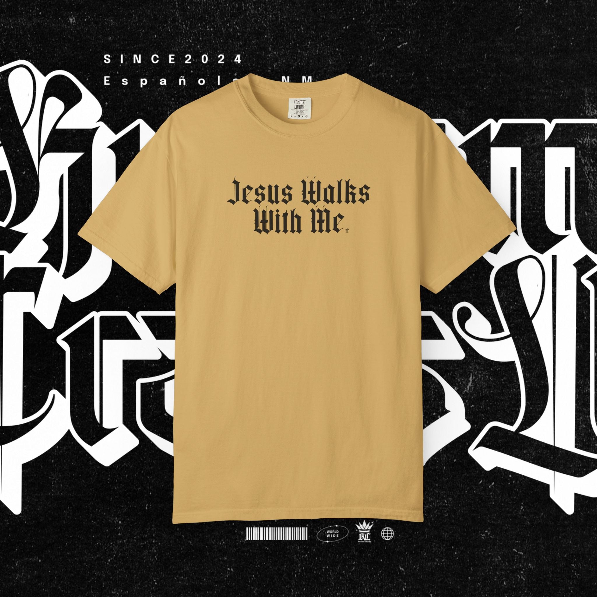 Jesus Walks with Me - Tee