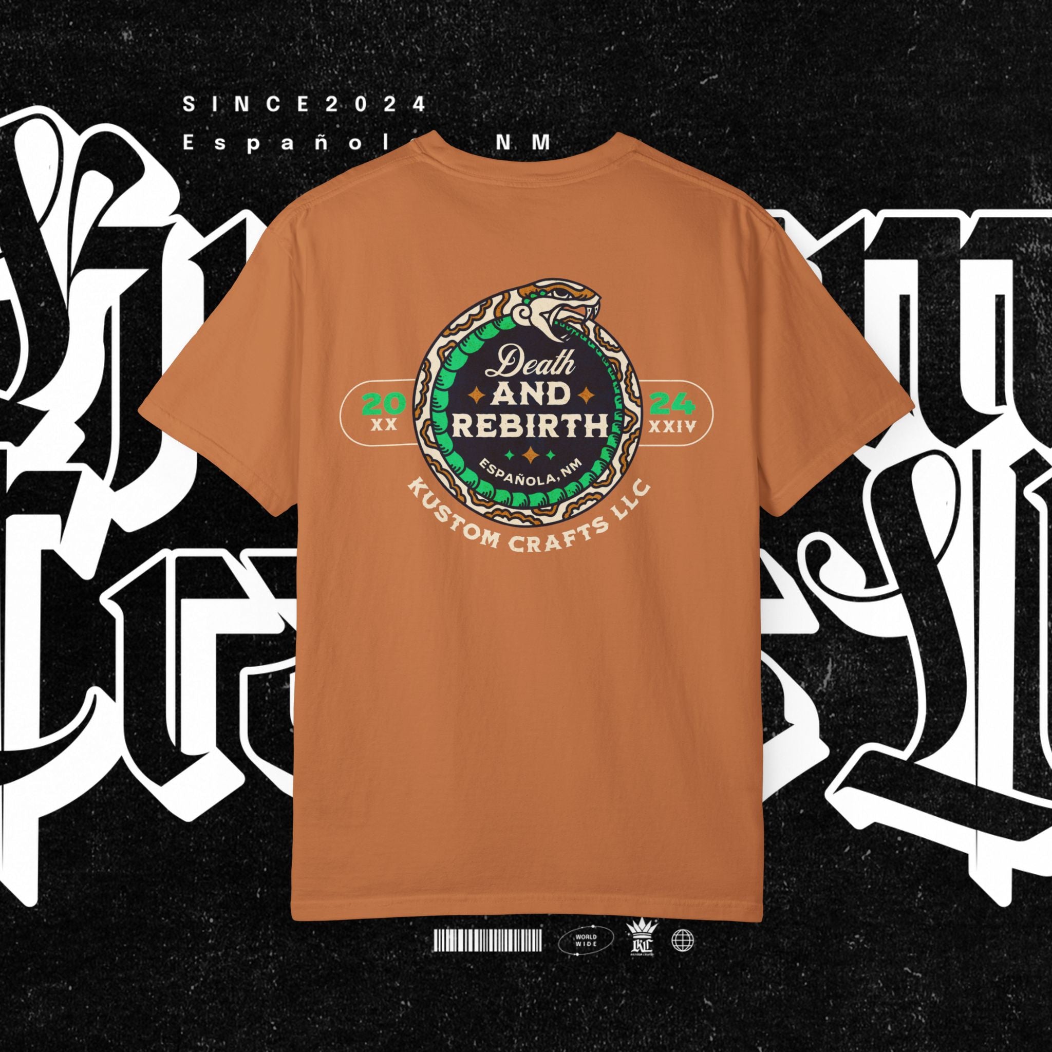 Death and Rebirth Snake Graphic Tee